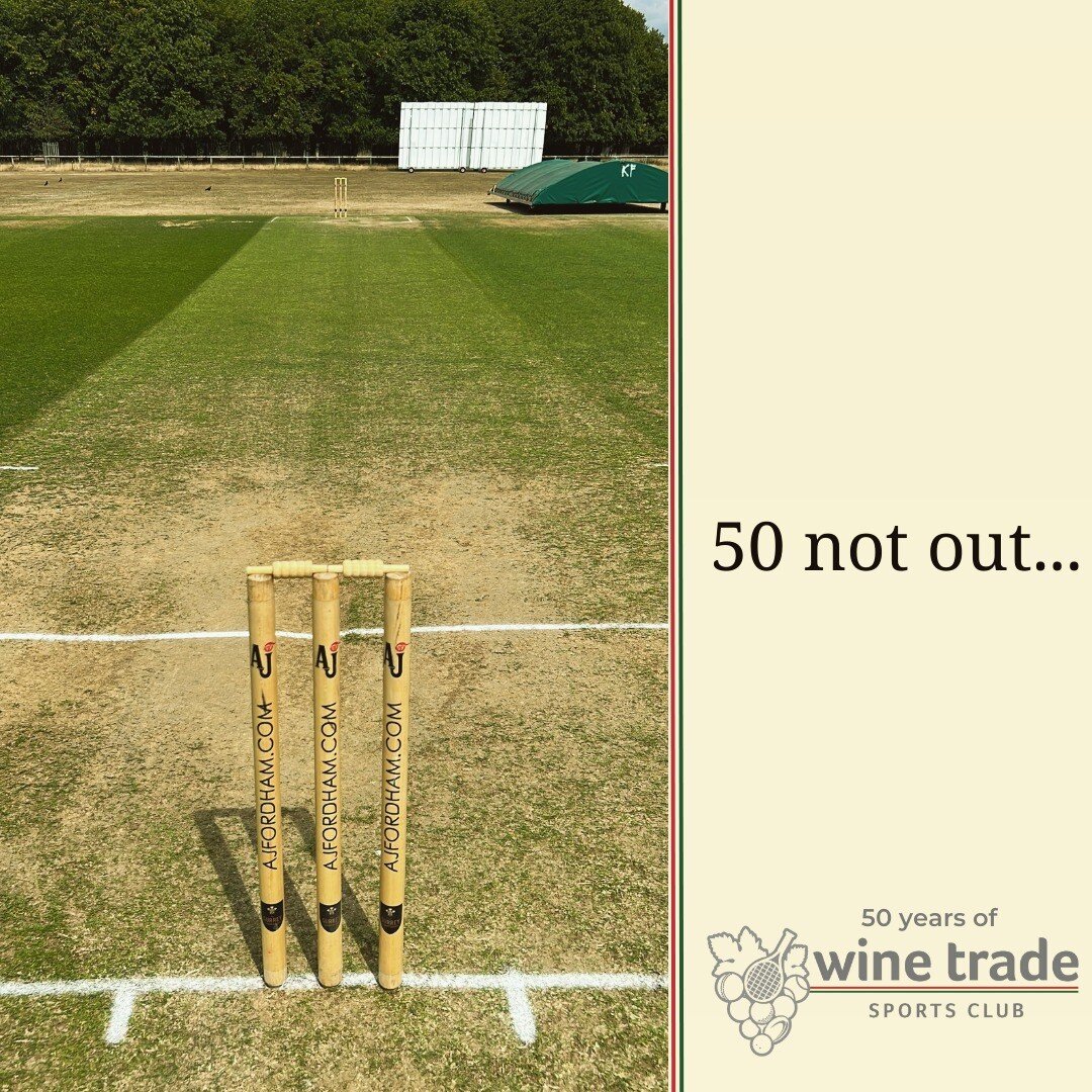 Although we don't have our own pitch, many of our games take place at the beautiful ground of the Royal Hampton Wick CC in Bushy Park, South West London. 

#winetradesportsclub #50notout #50yearsofwinetradesportsclub