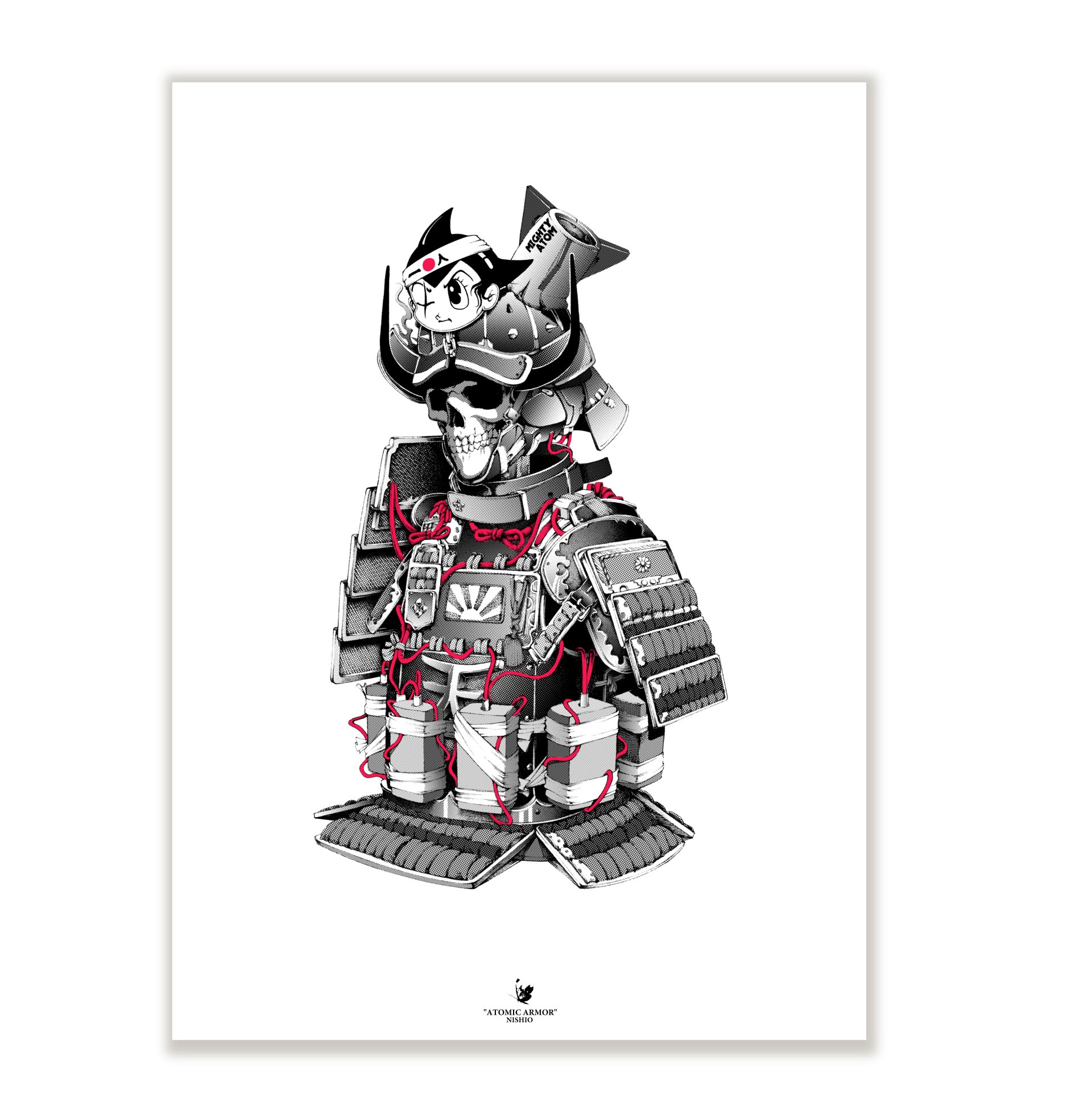 Atomic armor print