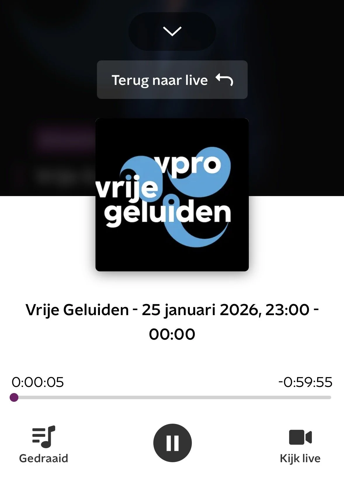 Black Rainbow in de Vrije Geluiden 