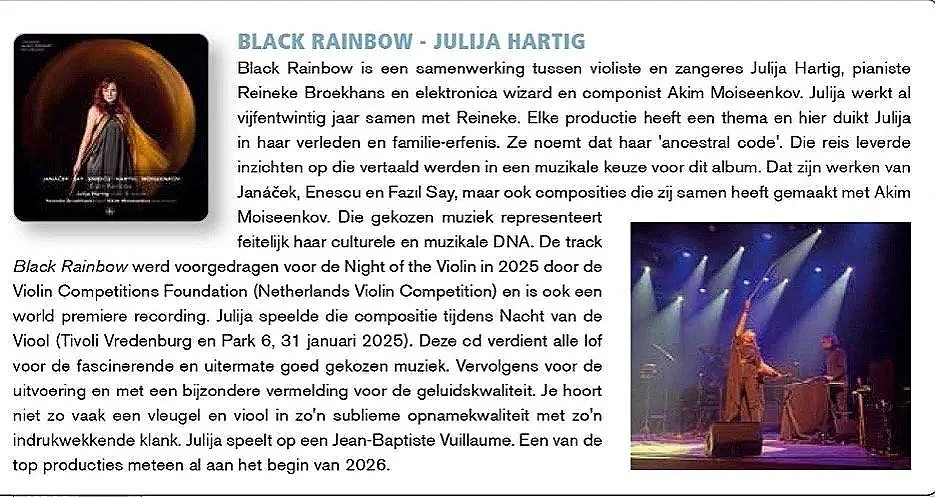 Review - Black Rainbow in Music Emotion Magazine