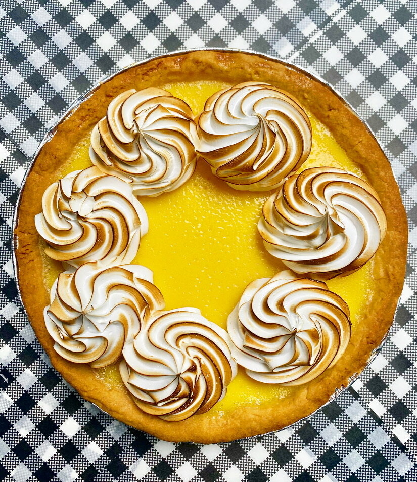 Lemon meringue pie