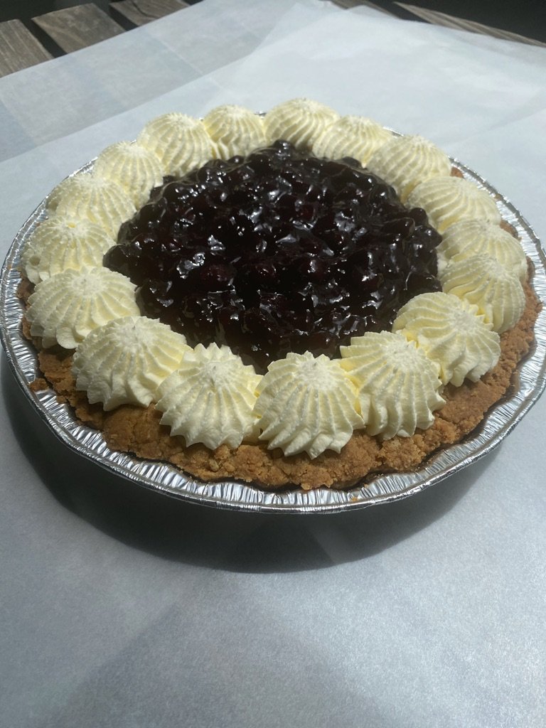 Blueberry cheesecake