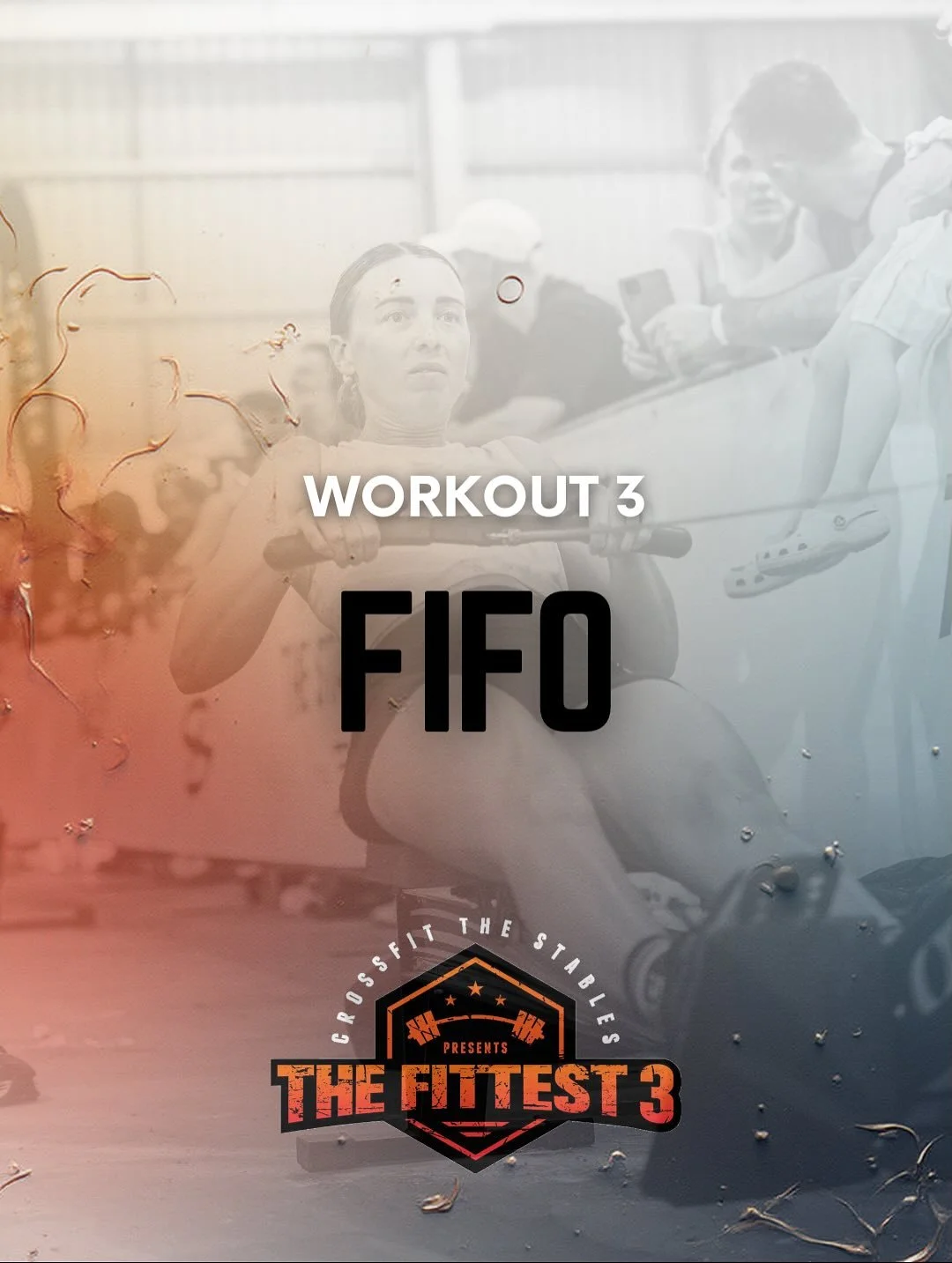 FIFO

On 3-2-1-Go, 2 athletes will begin on separate exercises, 1 athlete on the row and 1 athlete on the box jump overs. Once BOTH athletes have completed their reps/calories they will SWAP exercises. Once BOTH athletes have completed their reps/cal