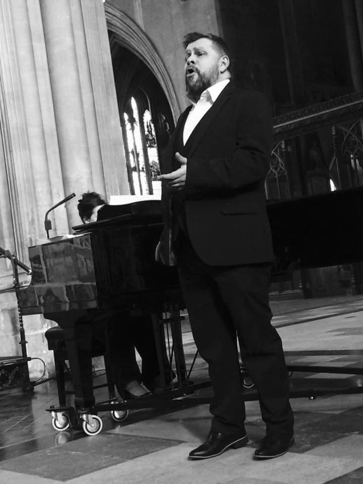  In recital at Bristol Cathedral. 