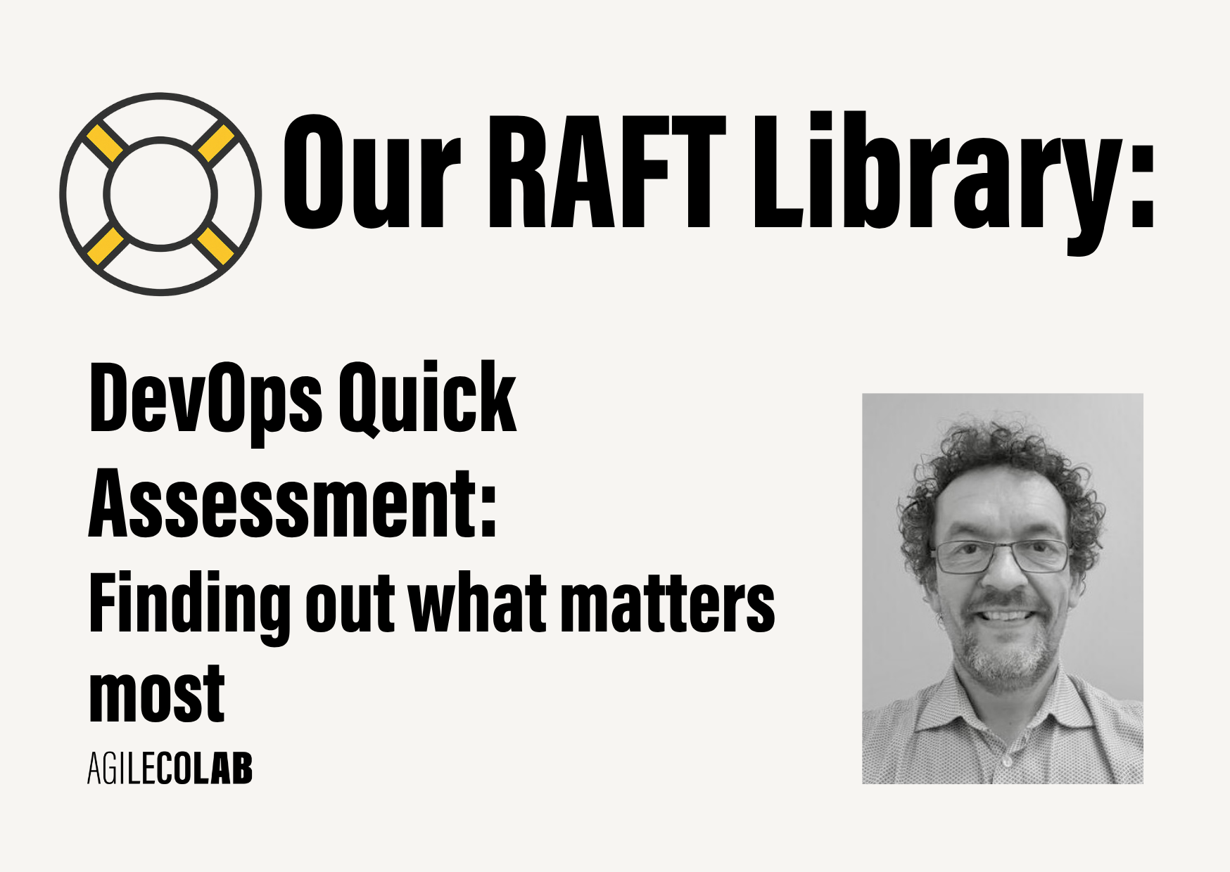 DevOps Quick Assessment: Finding out what matters most