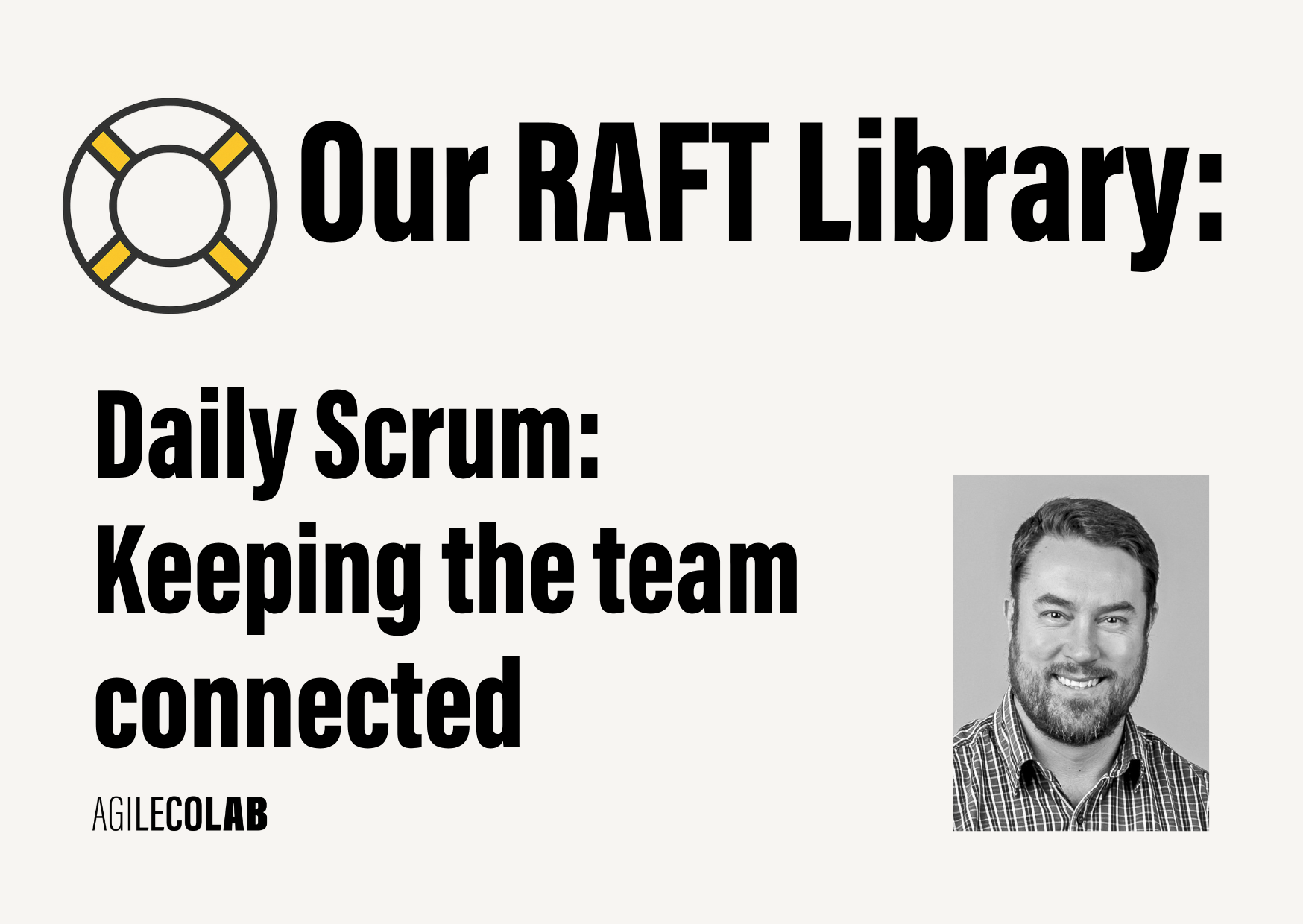 Daily Scrum: Keeping the team connected
