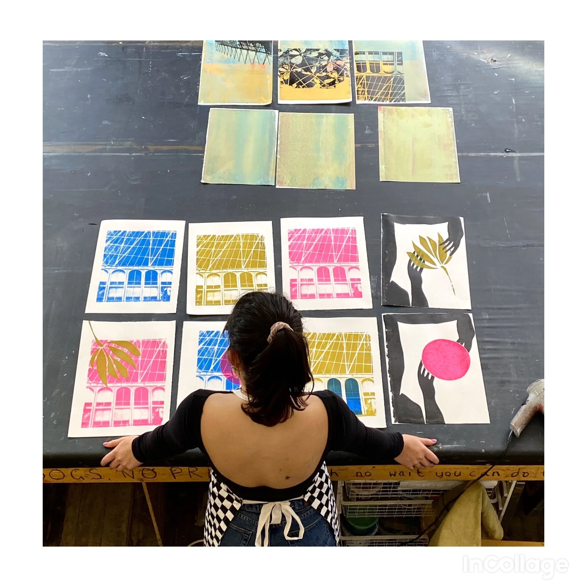 SCREEN PRINTING ON PAPER - 1  Day class
