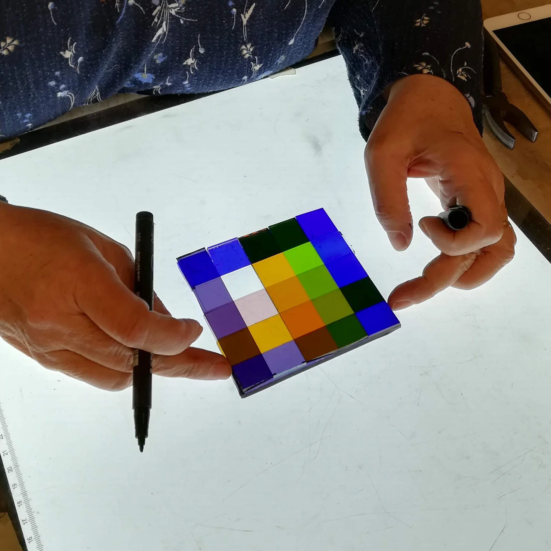 Intro to Glass fusing. Every Thursday 3.30-6 pm, 6 sessions (Winter Term)