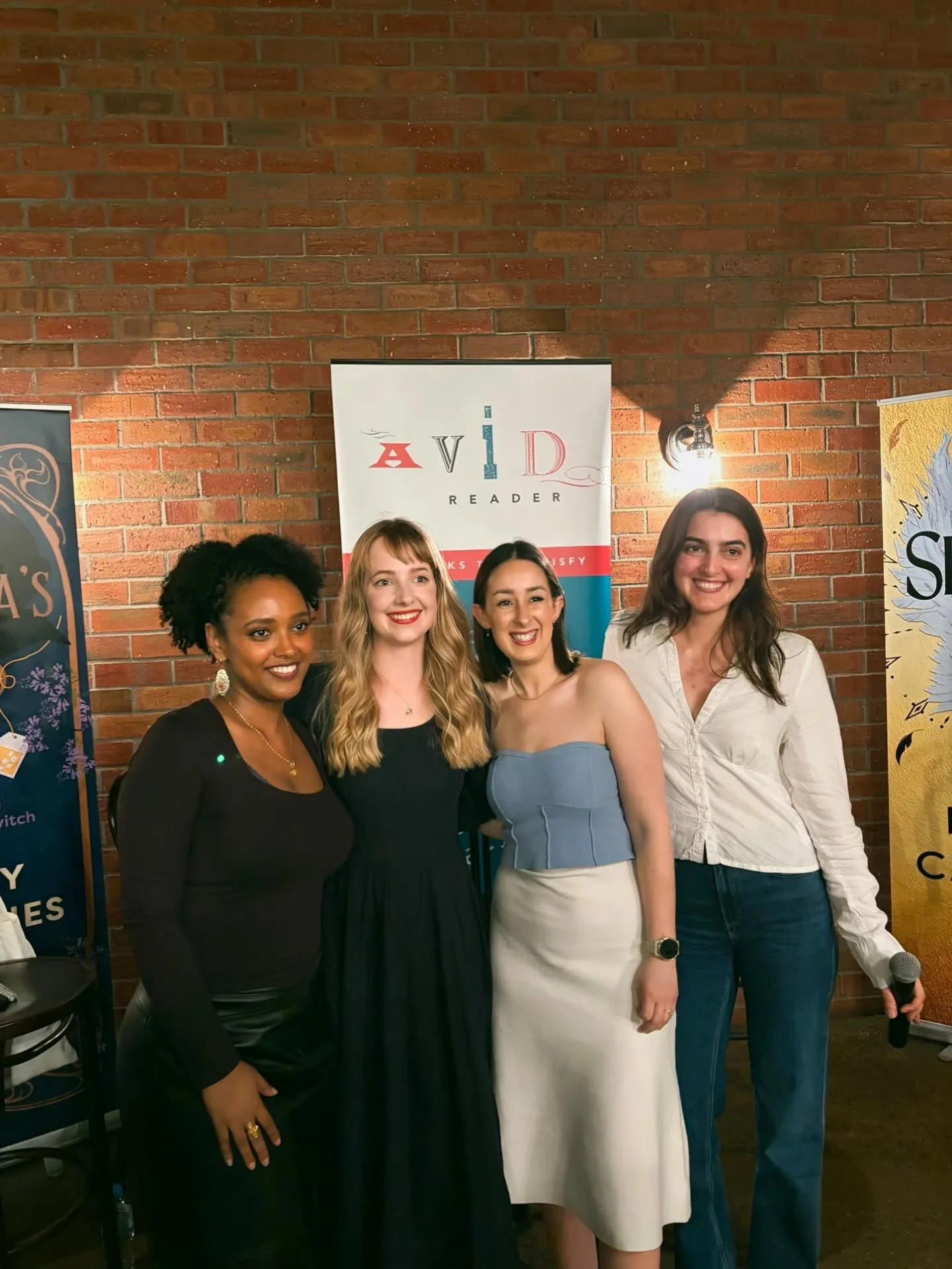 Book tour was perfect 😭 

Thank you SO MUCH to @hachetteaus and @followtherealm for organising Realm on Tour! It was a joy to travel the east coast with @tigestgirma and @louisacarmodybooks ✨

Three cities in three days. Four flights, a startling nu