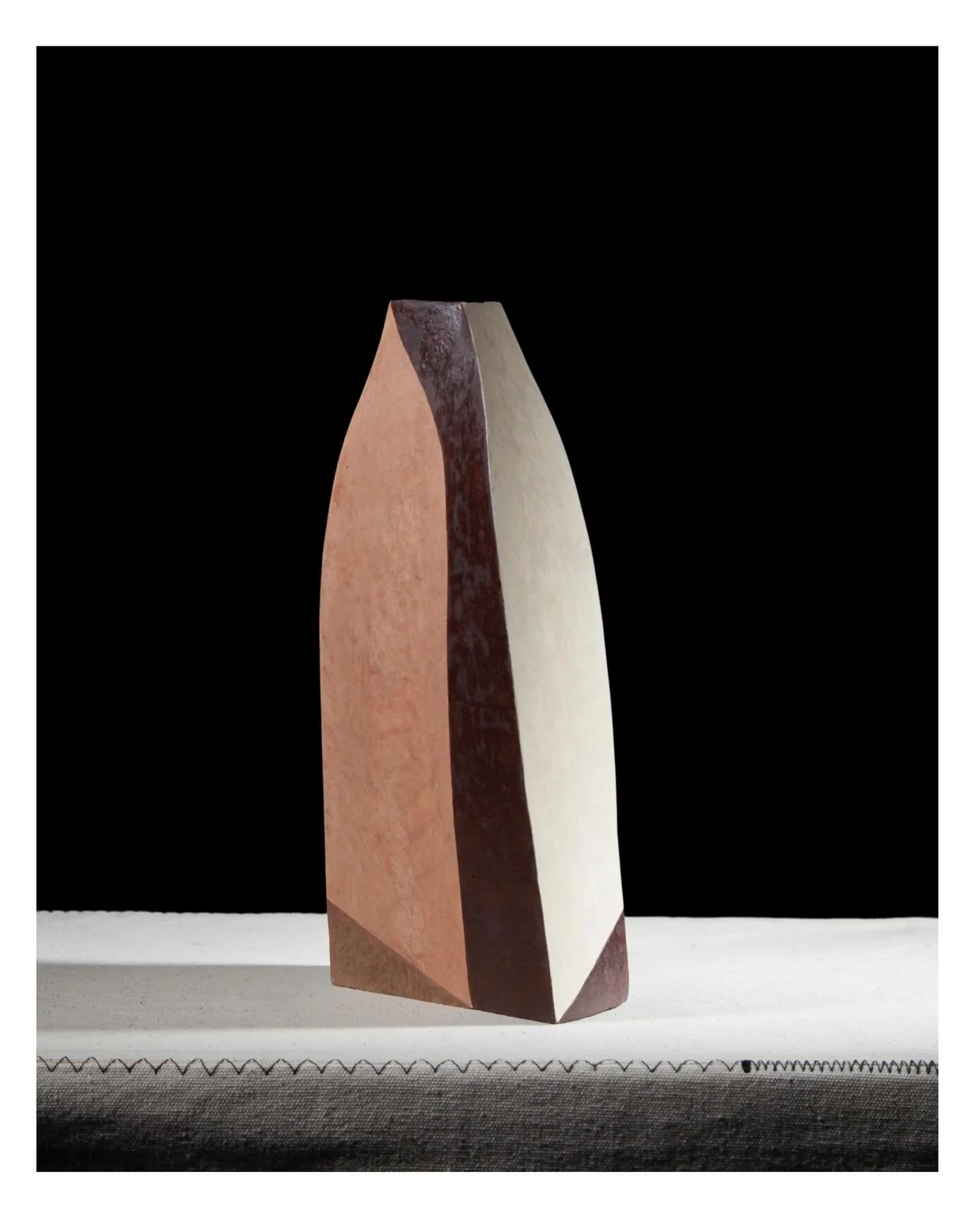 1/3 Trompe L&rsquo;oeil Bottle 
Beautifully photographed by Alex Braun

#pottery #ceramics #ceramicart  #collectingceramics #ceramicsofinstagram #geometricart #carolinecoleceramics #ccceramics #buyingceramics #luxurylifestyle #luxuryaccessories #home