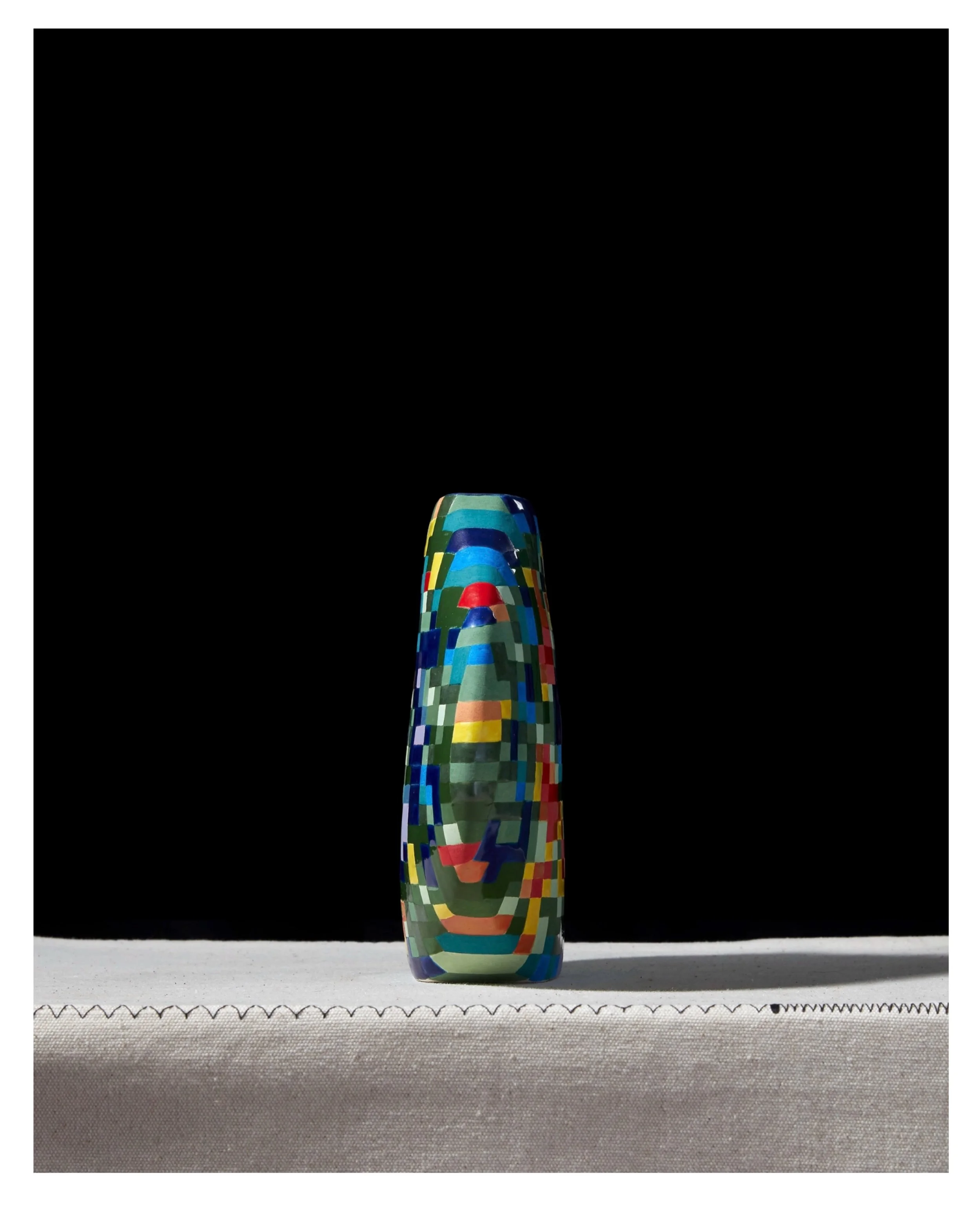 2/3 a Little Discoid inspired by NASA&rsquo;s imagery of the Dawn of Light 13.7 billion years ago. 
#NASA #dawnoflight #carolinecoleceramics #artandscience