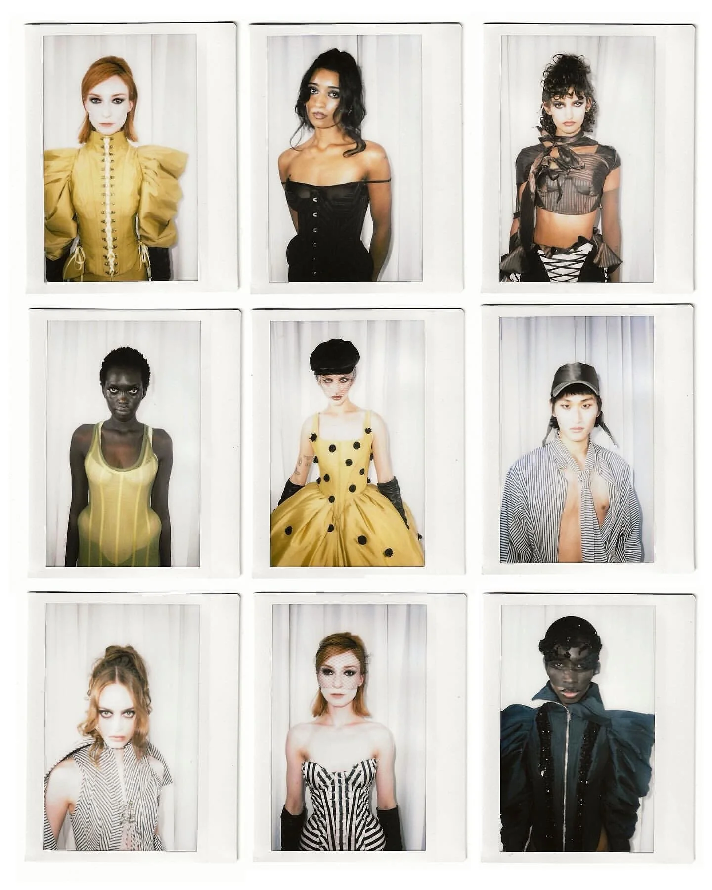 Backstage fashion week looks - catwalk models in couture by @agrostudio_ Agro 

Captured by @karenstanleyphoto 💛
Fashion Scout London AW25 

#AgroStudio #LondonFashionWeek #TalentSpotlight #EmergingDesigner #LFW25 #Runway #Backstage