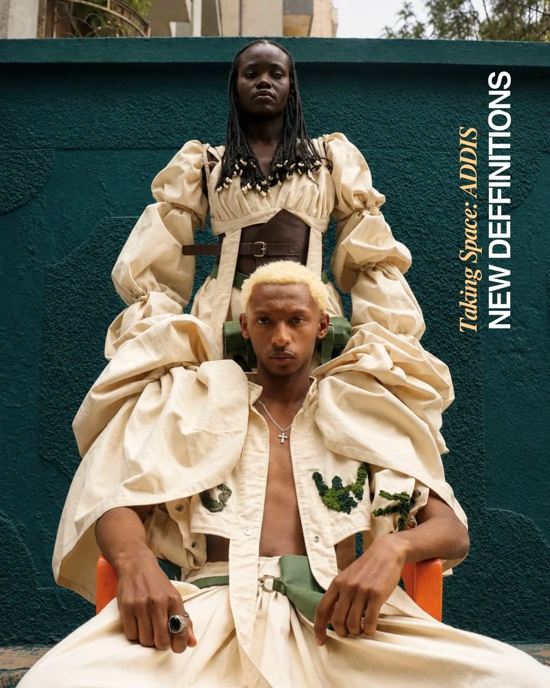TAKING SPACE: ADDIS
NEW DEFINITIONS

Who gets to define the future of African fashion?

Created in Addis Ababa, Taking Space: Addis is a Fashion Scout editorial exploring the designers, makers and creative communities shaping contemporary Ethiopian f