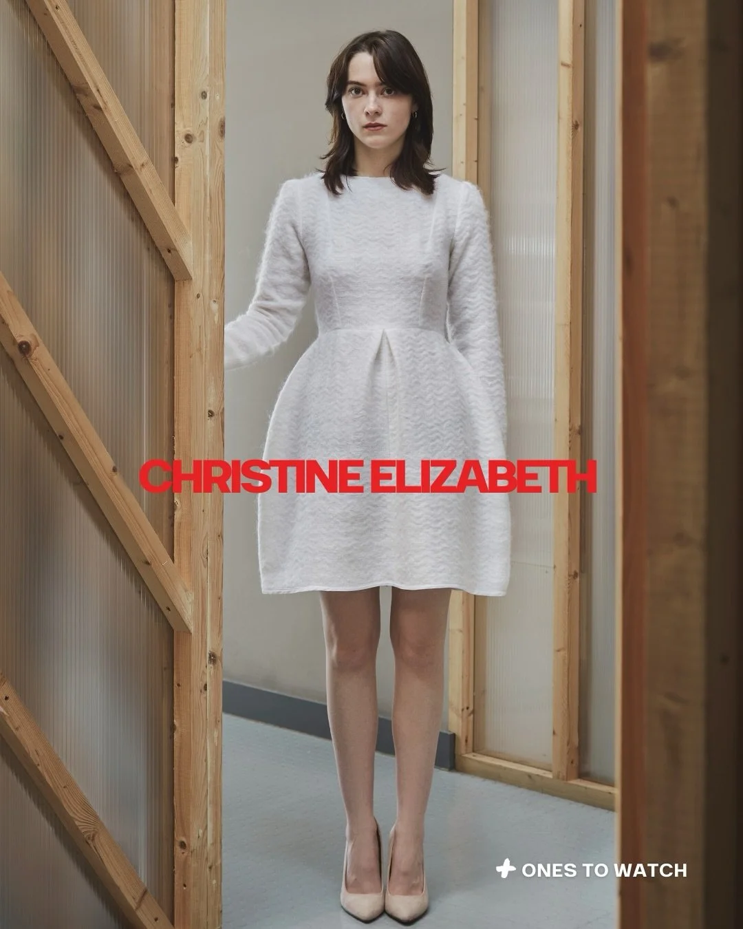 ONES TO WATCH | CHRISTINE ELIZABETH
For Christine Elizabeth, a collection doesn&rsquo;t begin with a sketch. It begins at the loom.

A British fashion textile designer specialising in weave, Christine develops her clothes from the fabric out &ndash