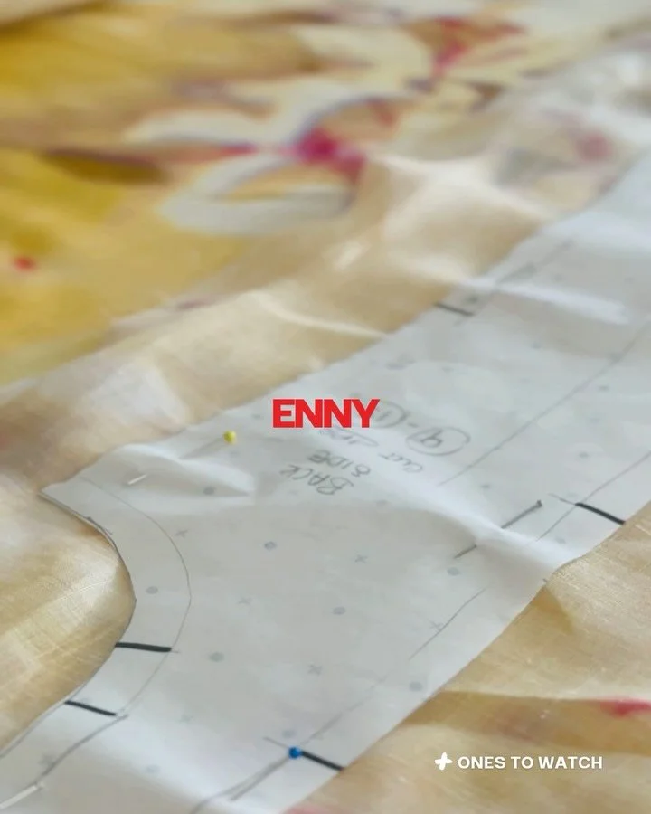 ONES TO WATCH | ENNY
Born from an Italian soul and shaped by life in London, ENNY brings together Italian craftsmanship with the energy of contemporary London.

Founded by an Italian designer with a deep love of sewing and making, the label is rooted