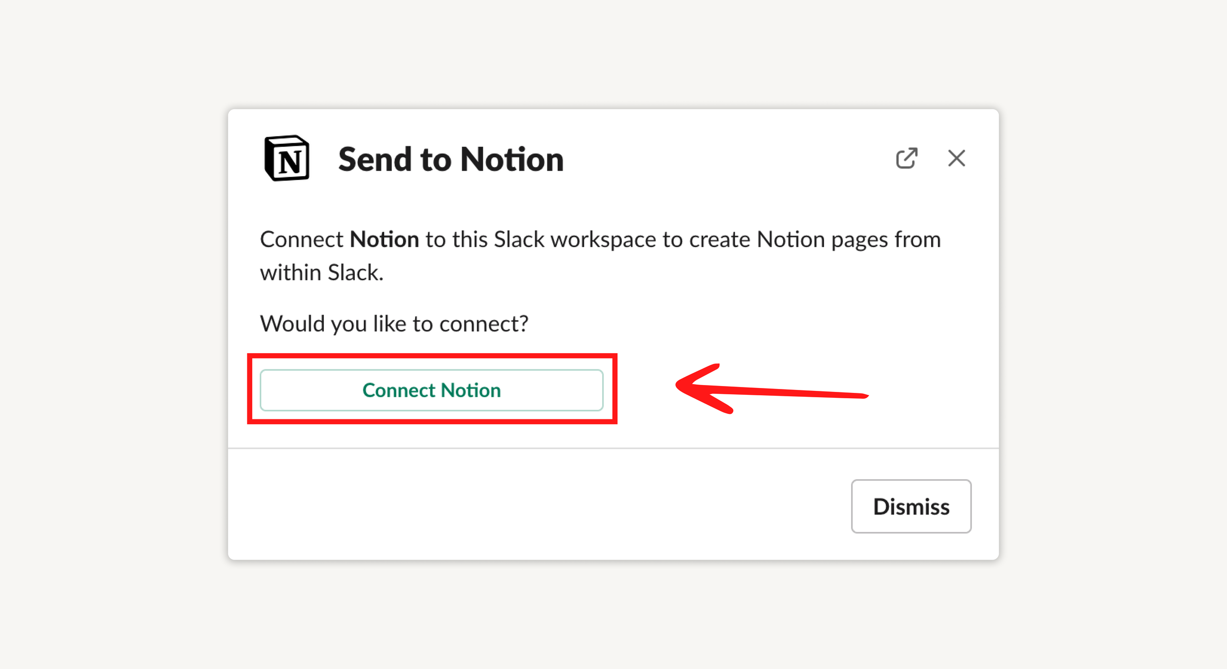 SlackとNotionを接続する