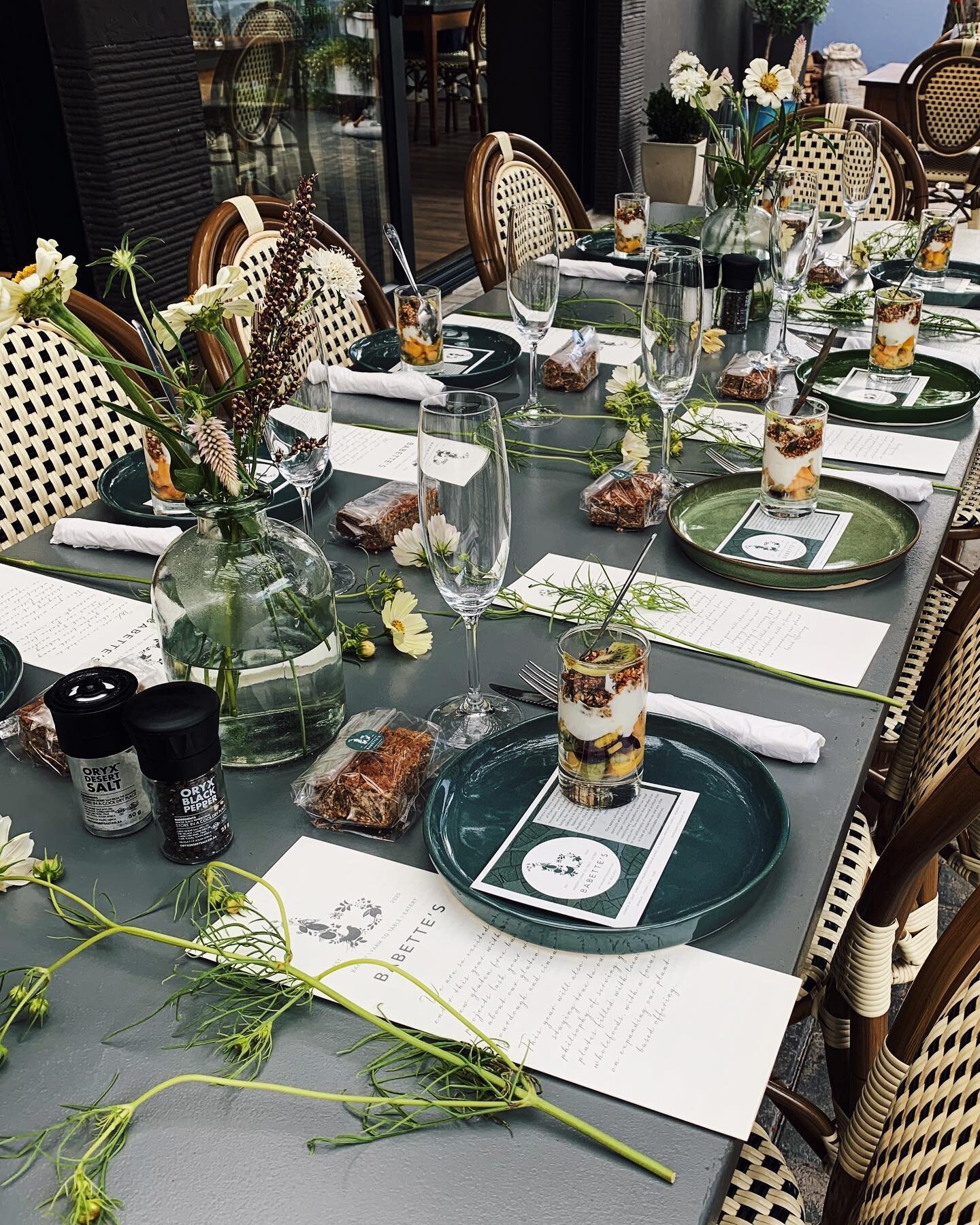 We just love our beautiful intimate space and the events it can hold ✨ What a fun morning with @cocobeanliving&rsquo;s SM event showcasing our gluten free menu options, sipping on @waterkloofwines MCC and discussing the importance of nourishing our b