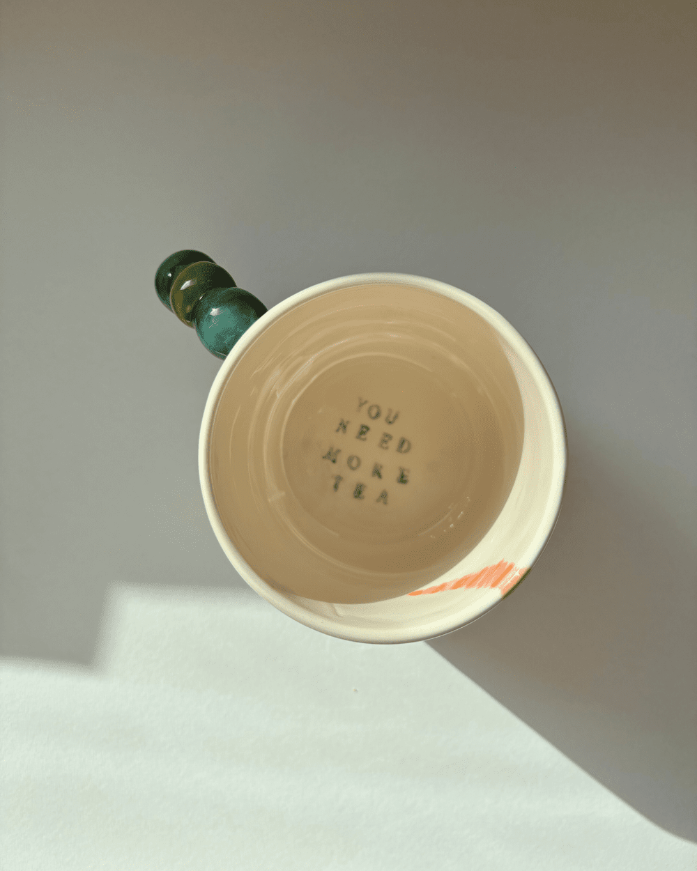 You Need More Tea - Custom Hand-Painted Cup