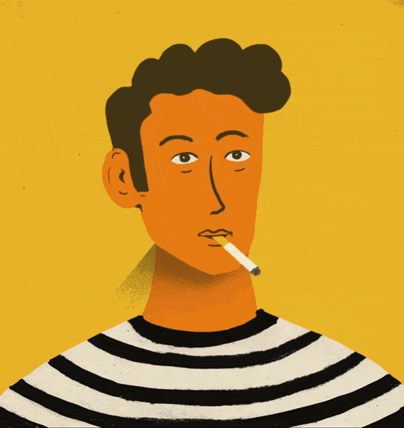 quit smoking, gif animation — KOLEHEL