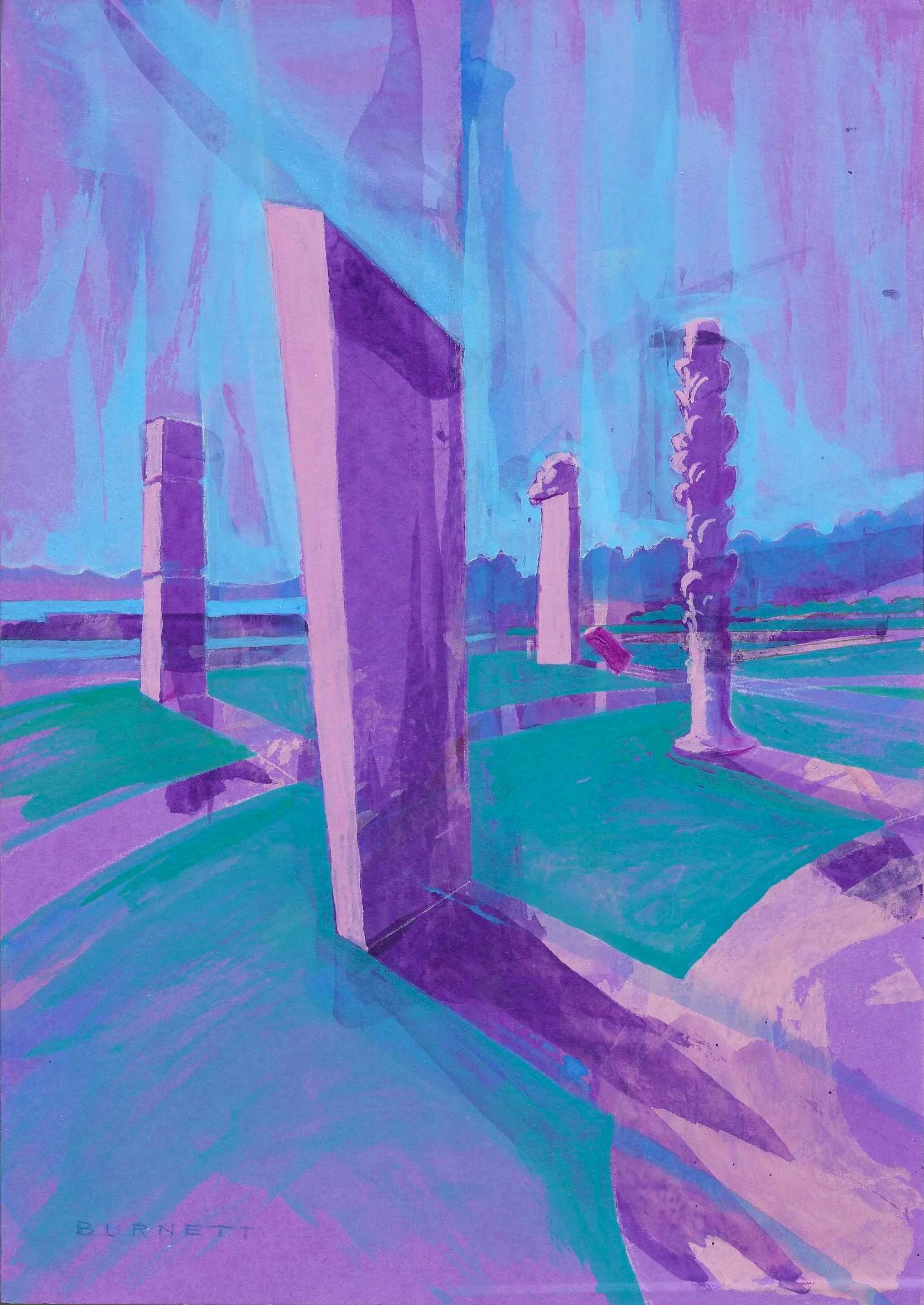 SculpturePark - Campo del Sole, Trasimeno, Umbria, Italy (29 x 20cm)