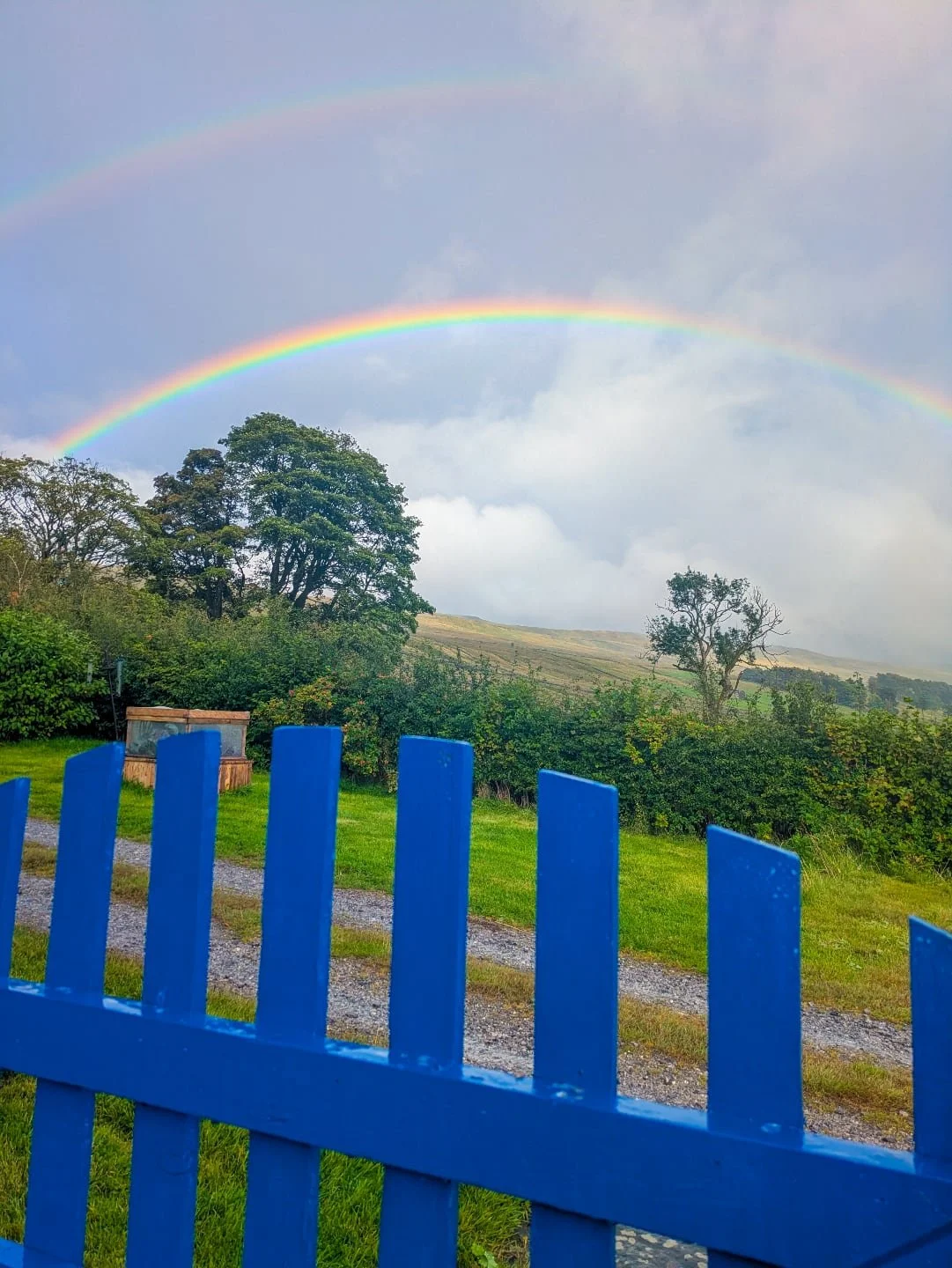 Summer evenings at Nethergill after the rain feel like you've already won a pot of gold...