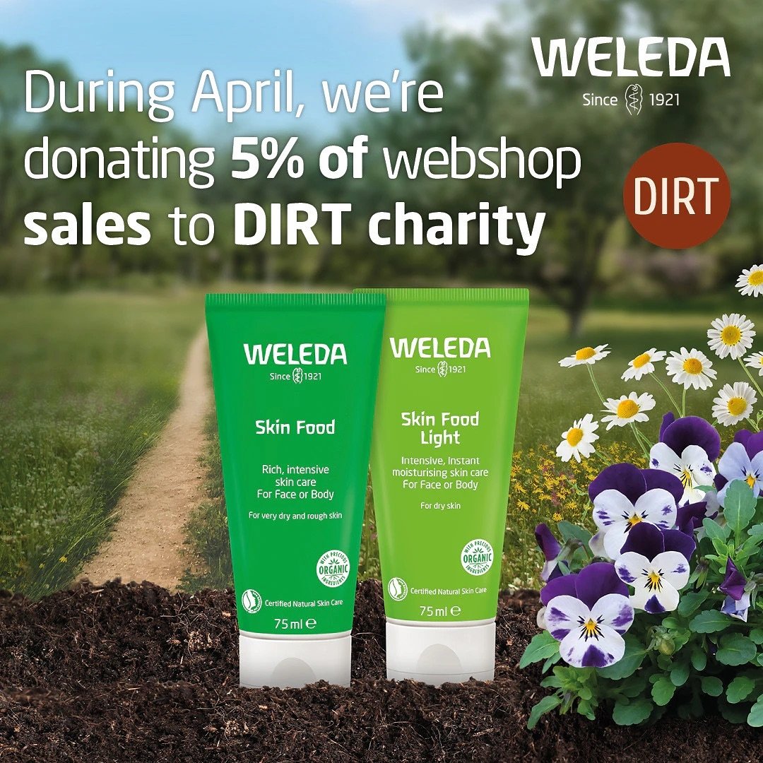 Now in its third year, @weledauk Save Earth&rsquo;s Skin campaign highlights the importance of healthy soil for the future of our planet and urges people to care for it as they would their own skin.
Weleda will donate 5% of all product sales during t