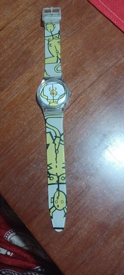 RARE Cesar Manrique Collection Boxed Watch Devil Man El Diablo Vintage Lanzarote