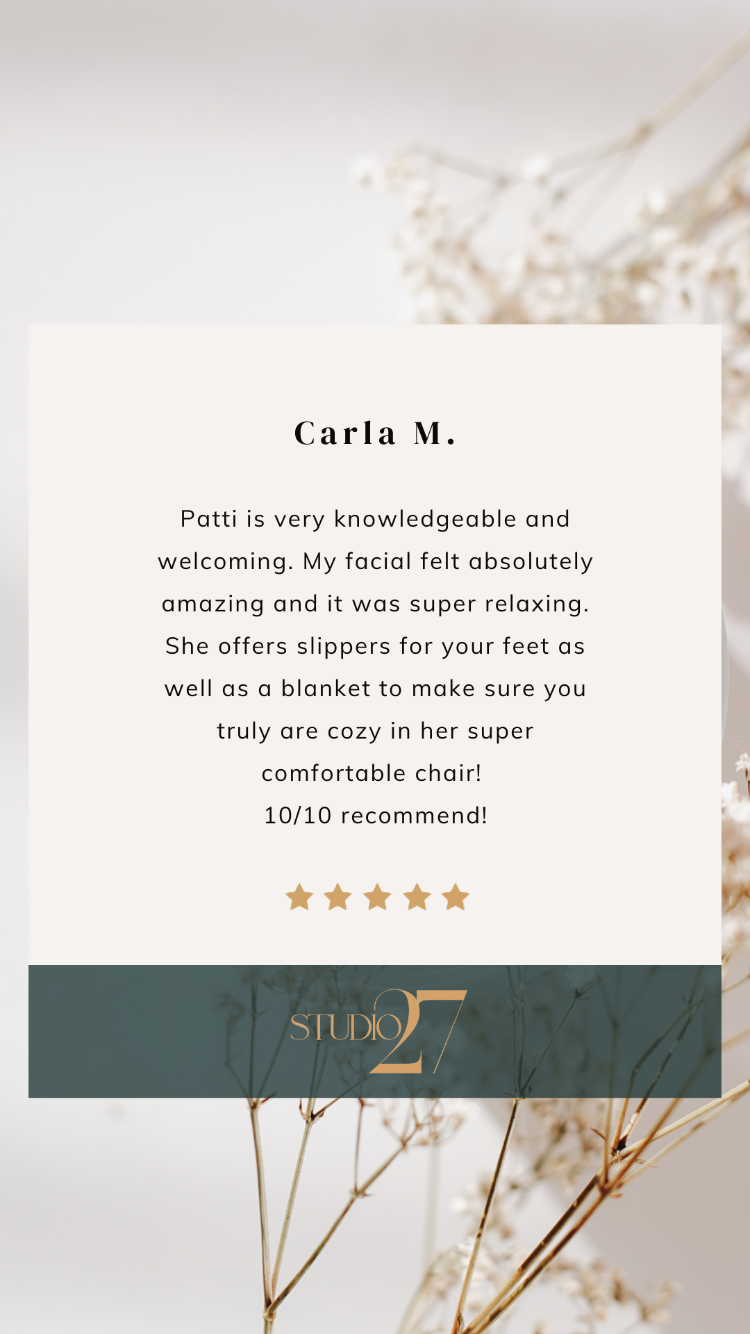 Carla M. - review story.png