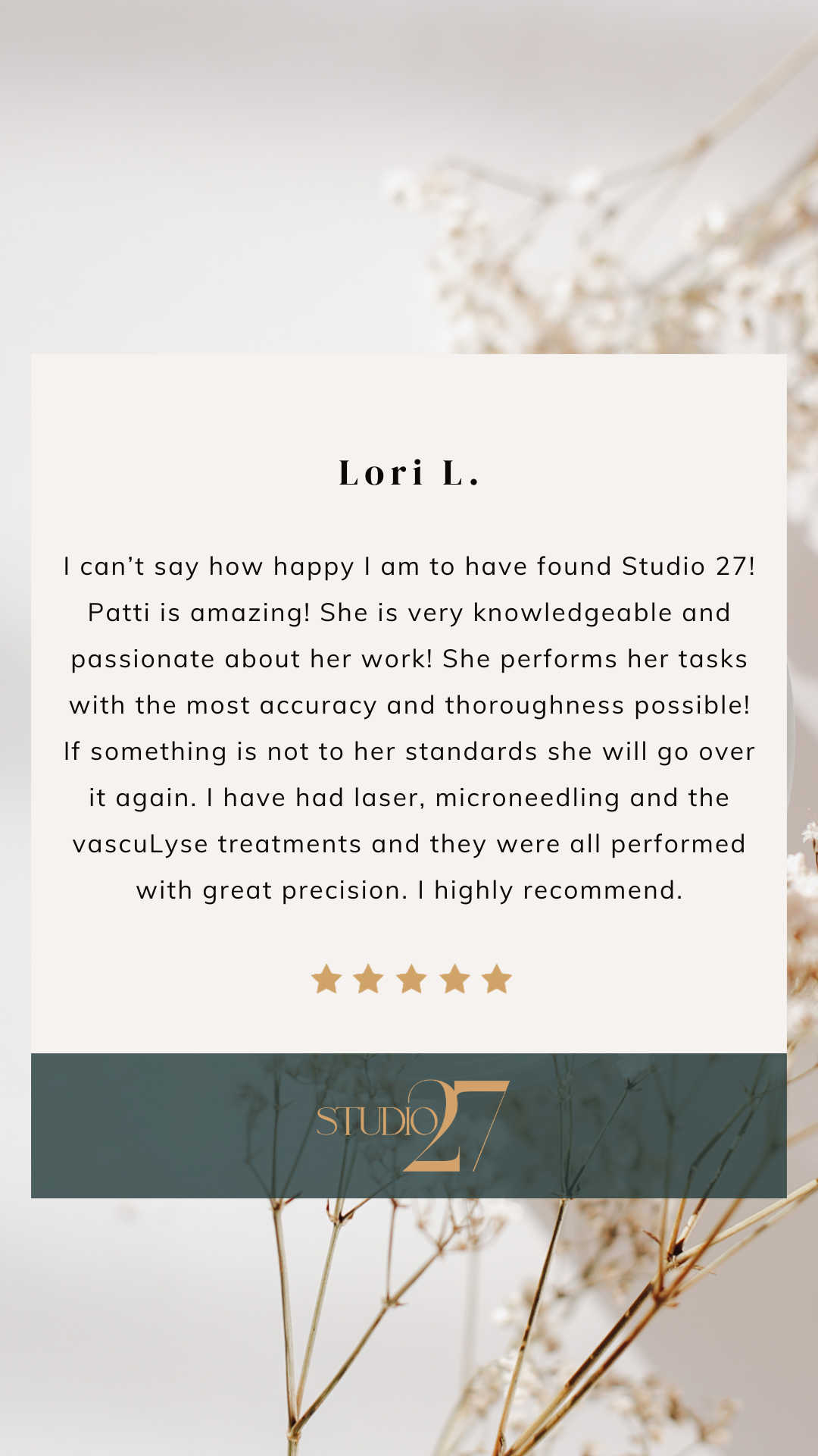 Lori L. - review story.png
