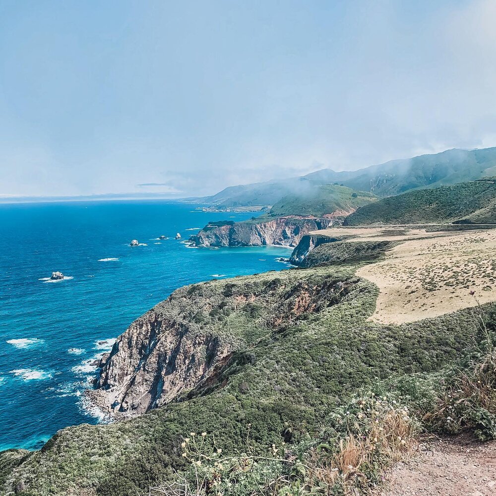 &ldquo;The ocean is my only medication.&rdquo;

I&rsquo;m having some SERIOUS ocean cravings right now. I&rsquo;m so ready for summer weather and to spend some days at the coast.

This is the view from the parking area for the Bixby Bridge along the 