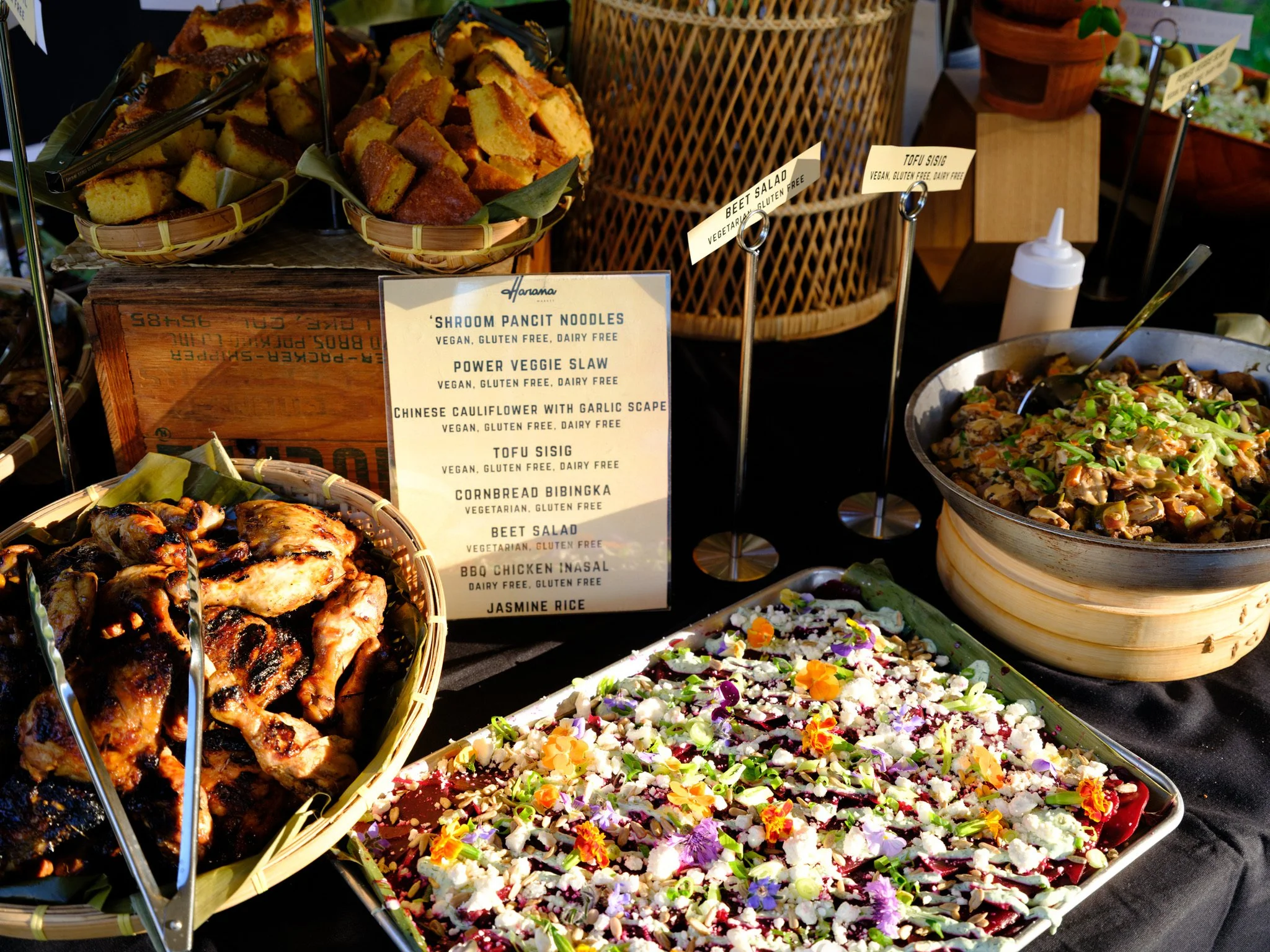 150 people Full-Service Catering ; Red Hook