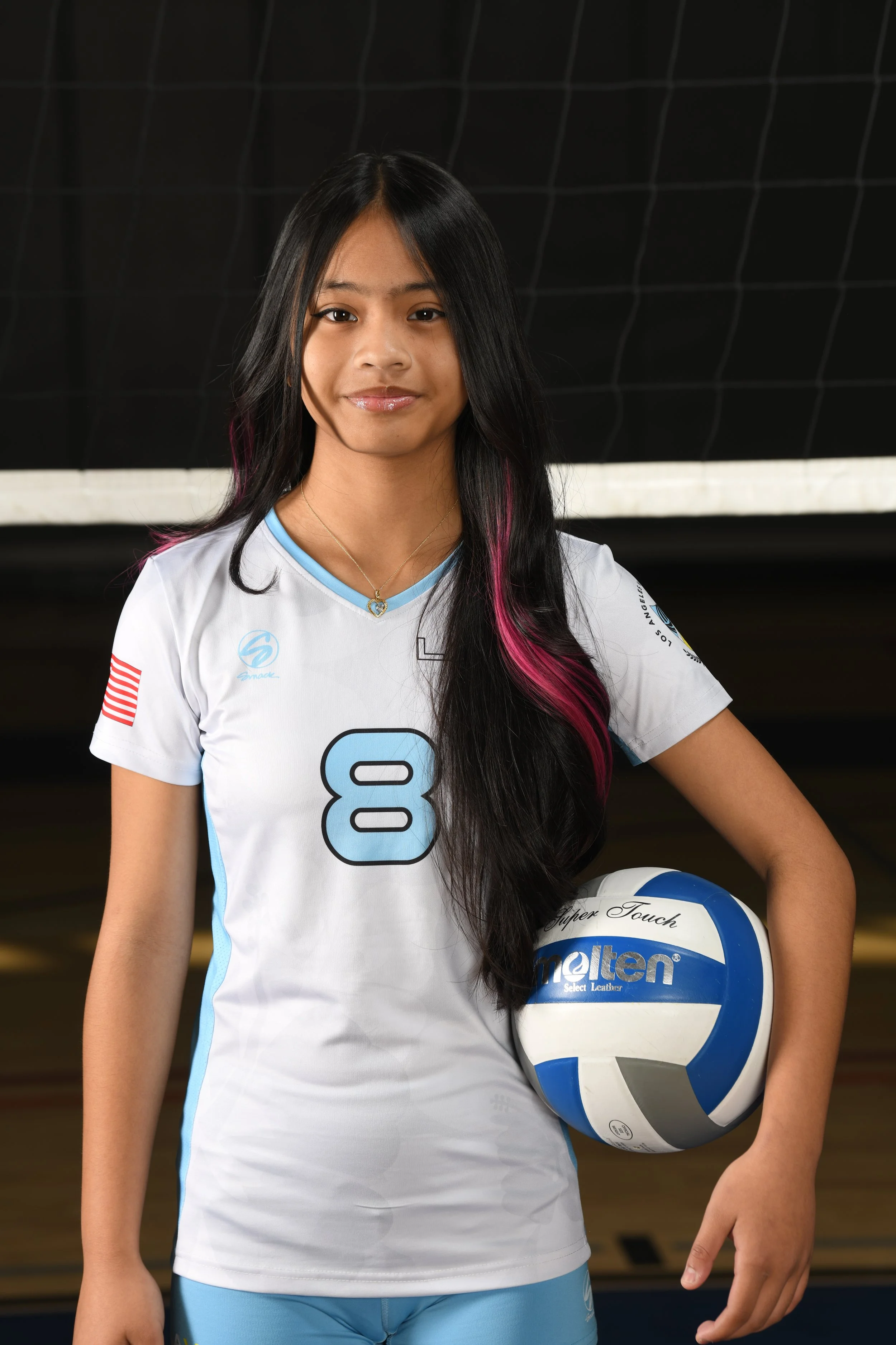 Los Angeles Volleyball Club player in a Los Angeles Volleyball Club Jersey #8