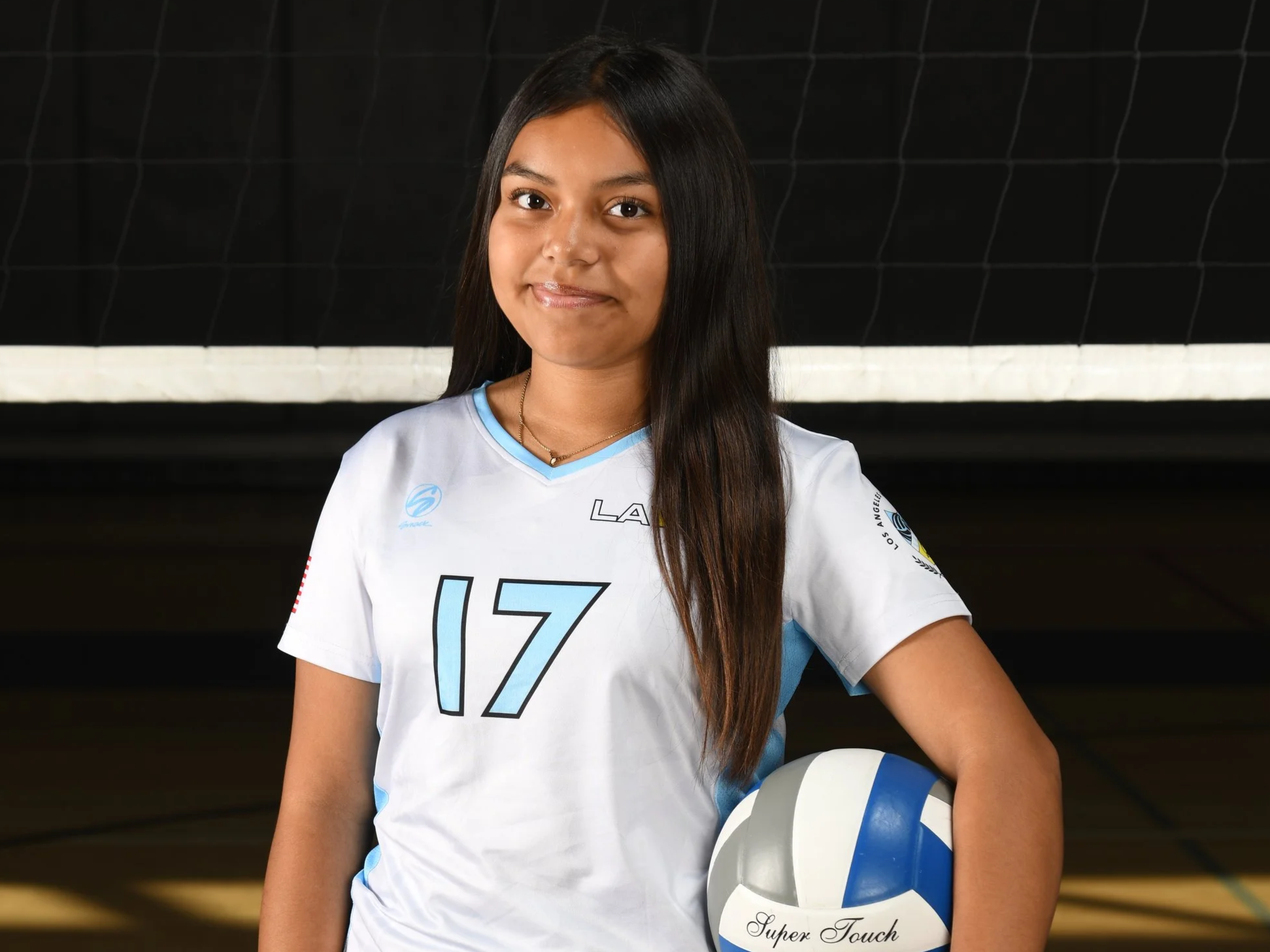 Los Angeles Volleyball Club player in a Los Angeles Volleyball Club Jersey #17