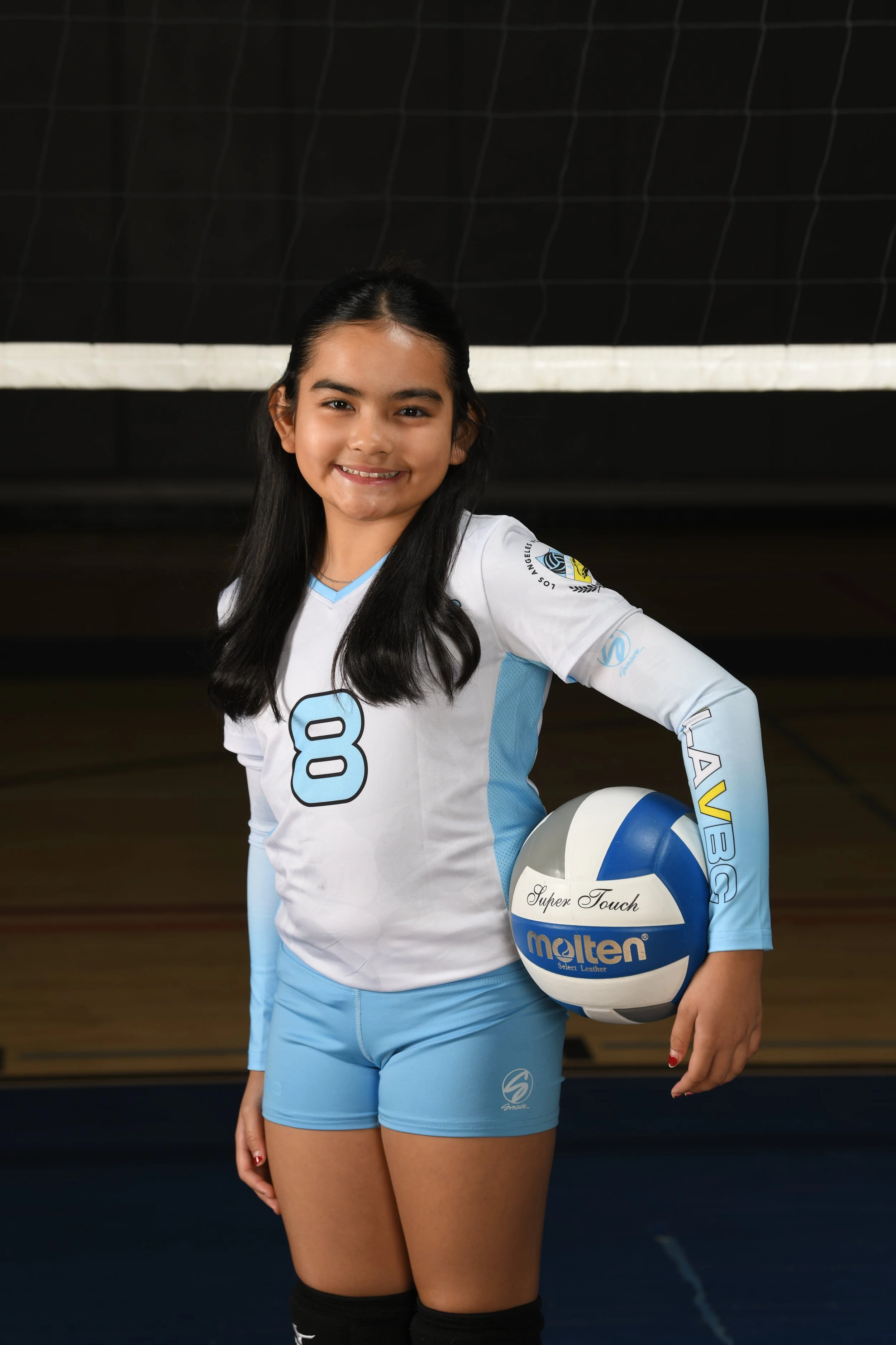 Los Angeles Volleyball Club player in a Los Angeles Volleyball Club Jersey #8