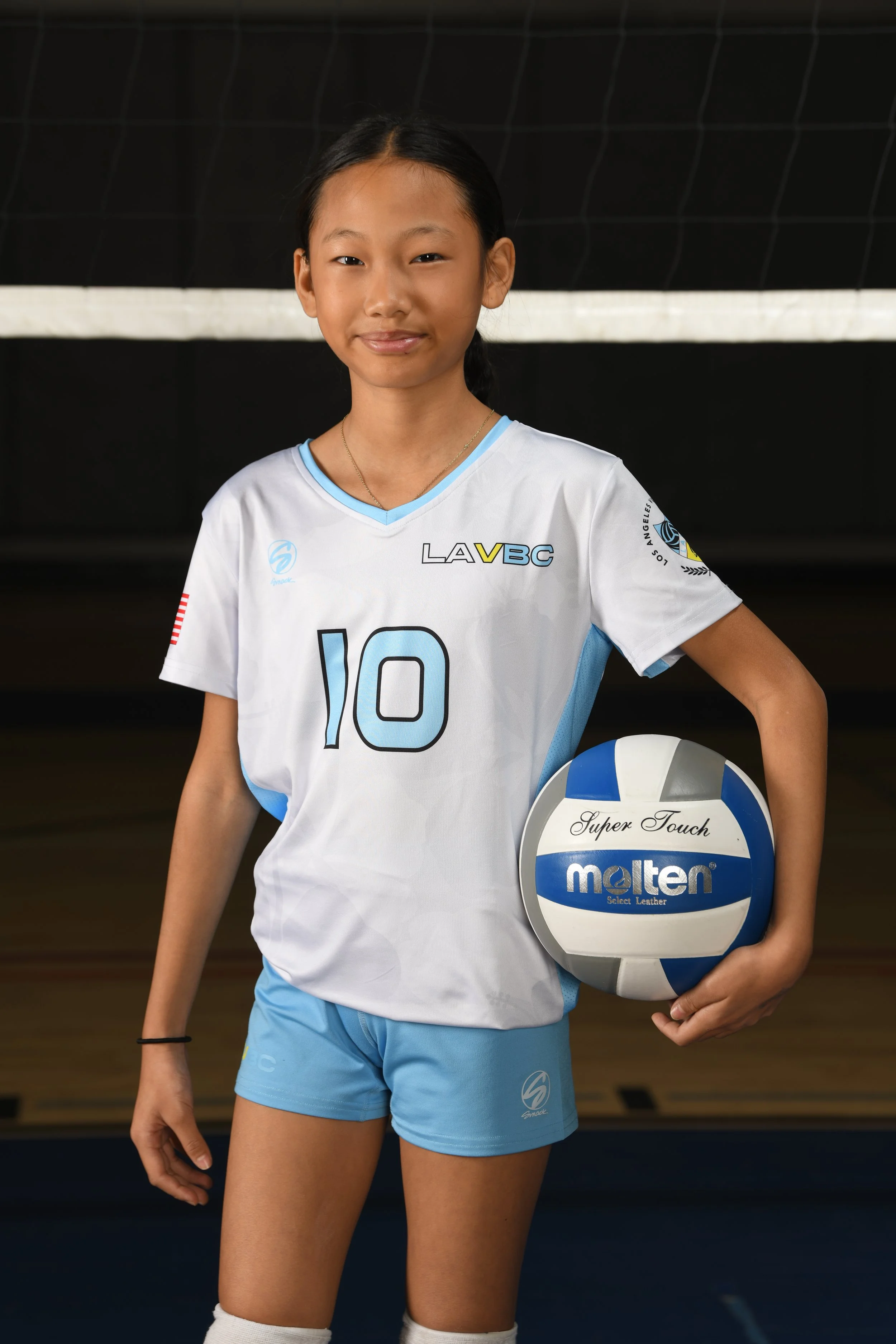 Los Angeles Volleyball Club player in a Los Angeles Volleyball Club Jersey #10