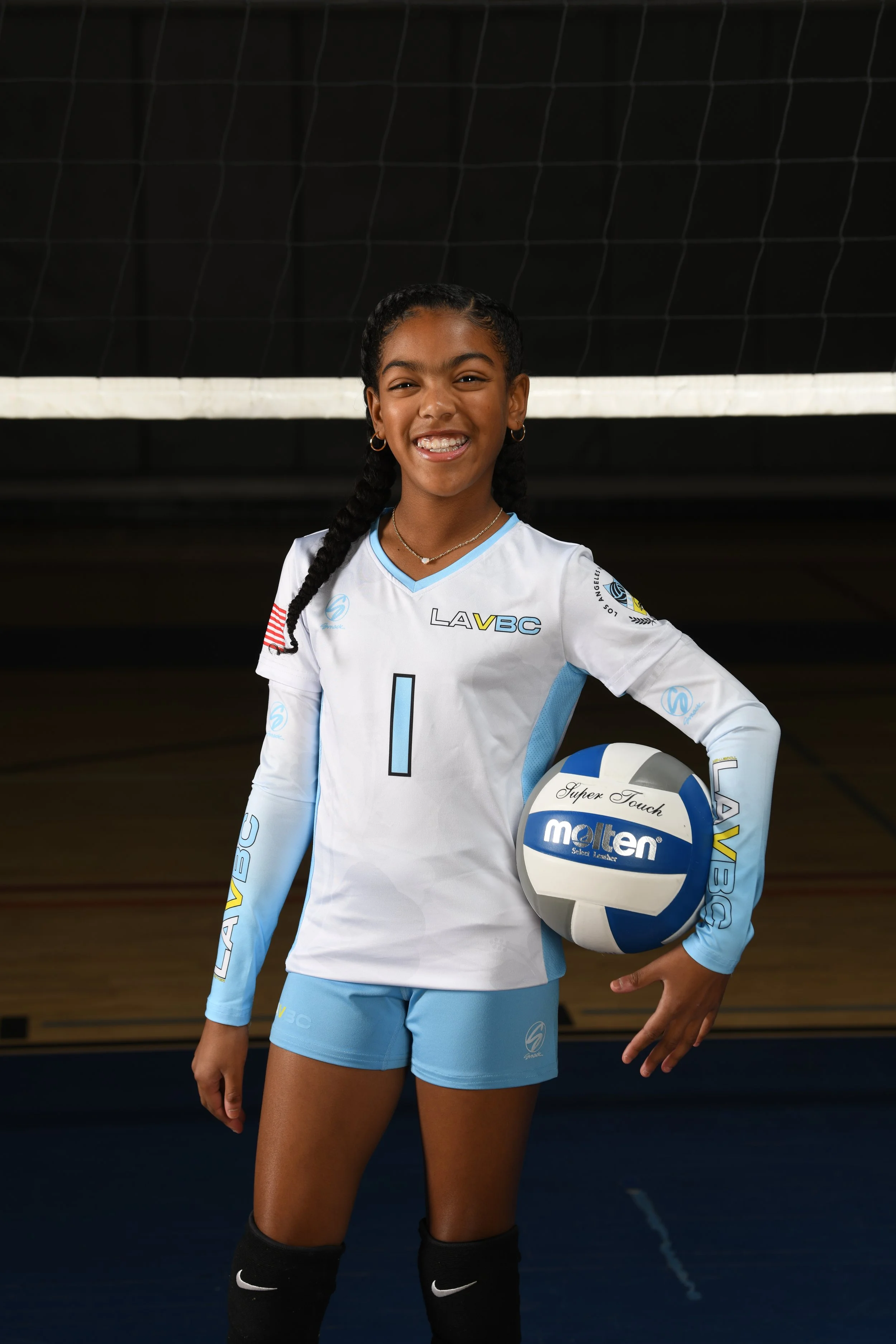 Los Angeles Volleyball Club player in a Los Angeles Volleyball Club Jersey #1