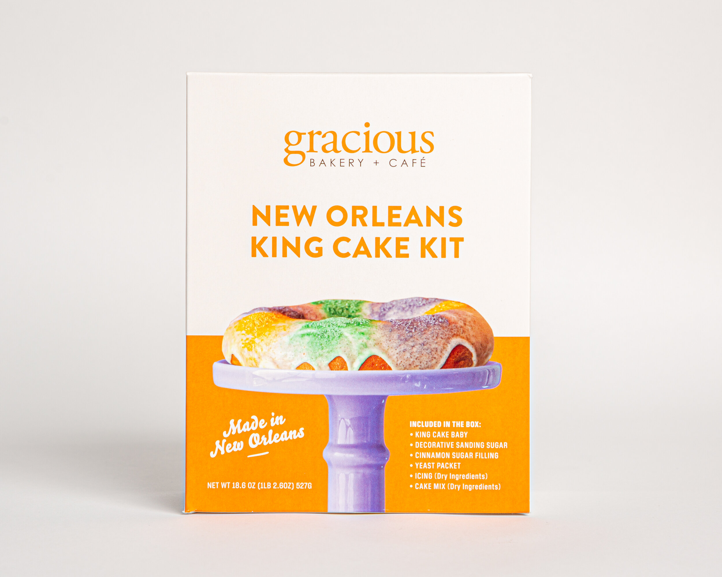 Gracious King Cake Kit