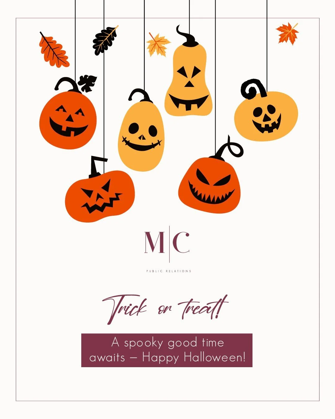 No tricks, just treats (and great press)! 🎃✨⁠
Wishing you a spooky good time and a frightfully fun Halloween from the MCPR team! 👻🕸️🖤