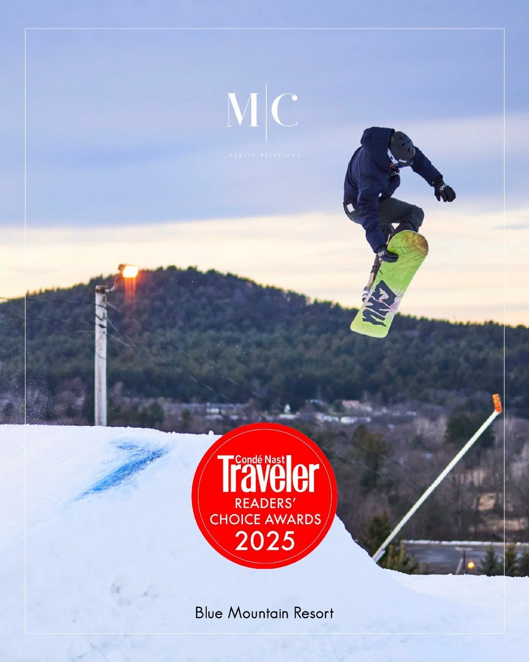 From peak experiences to national recognition! 🏔️👏 Huge congrats to clients @BlueMtResort and @CamelbackResortPA for being named among the Top 30 Ski Resorts in the U.S. in the 2025 @CNTraveler Readers&rsquo; Choice Awards. Here&rsquo;s to another 