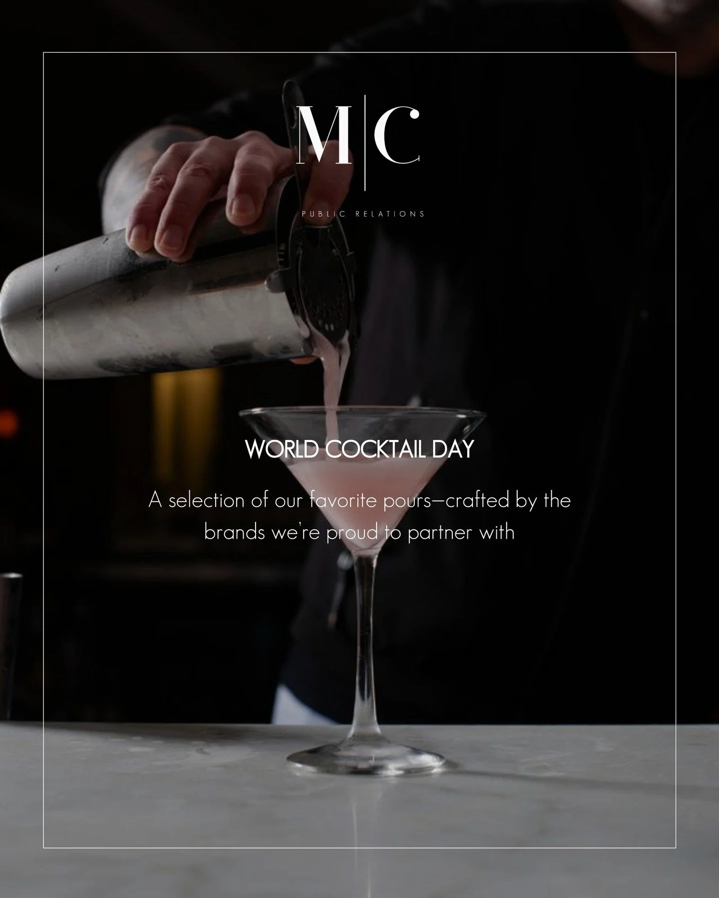 Shaken, stirred and crafted to perfection. This World Cocktail Day, we&rsquo;re raising a glass to some of the most inventive sips from our hospitality clients - from coastal classics to smoky desert nightcaps.⁠
Featured cocktails include:⁠
🍸 "