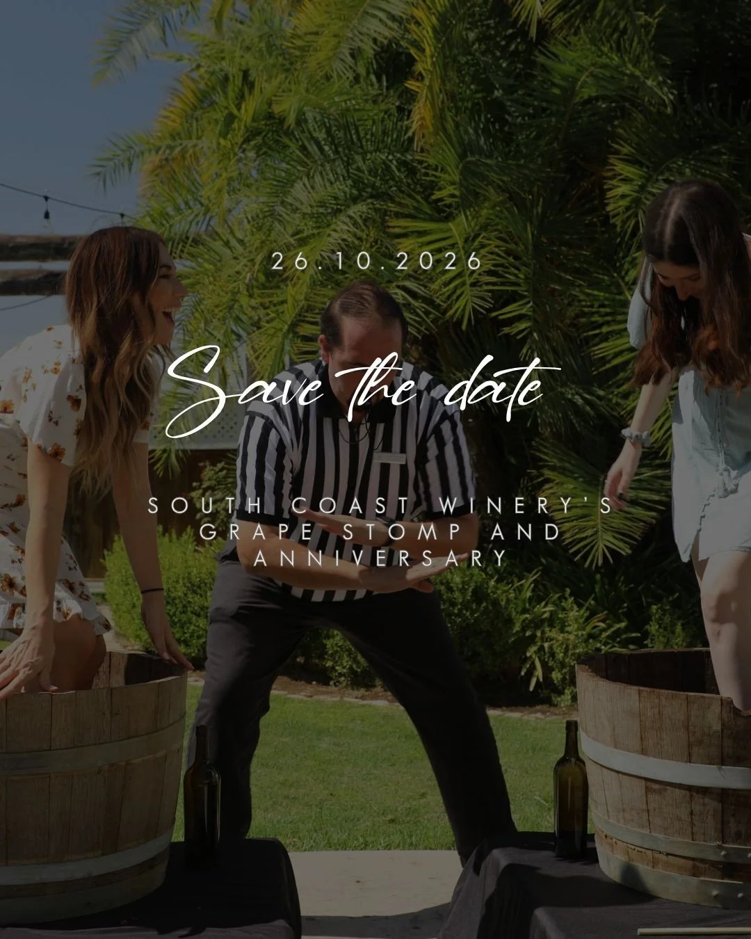 🍷 STOMP &amp; SIP! South Coast Winery&rsquo;s annual Grape Stomp returns Saturday, September 26 as part of its 25th anniversary Harvest Celebration. 🍇🎉⁠
⁠
Enjoy live music, line dancing, tractor rides and more from 11 a.m. to 4 p.m.⁠
⁠
📅 Save the