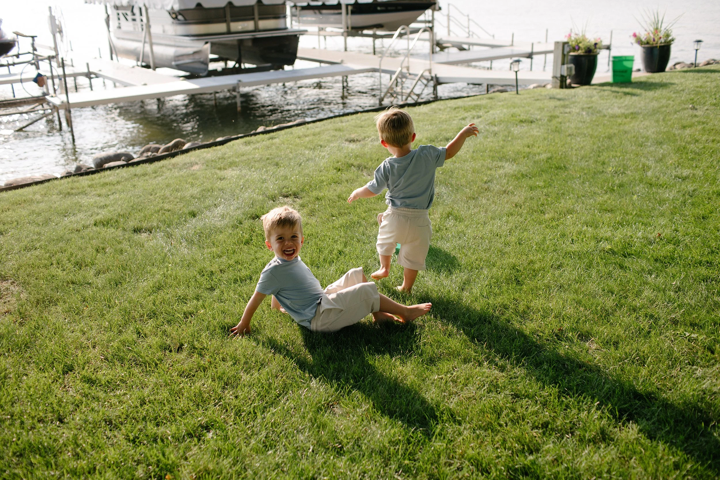 brothers by the water