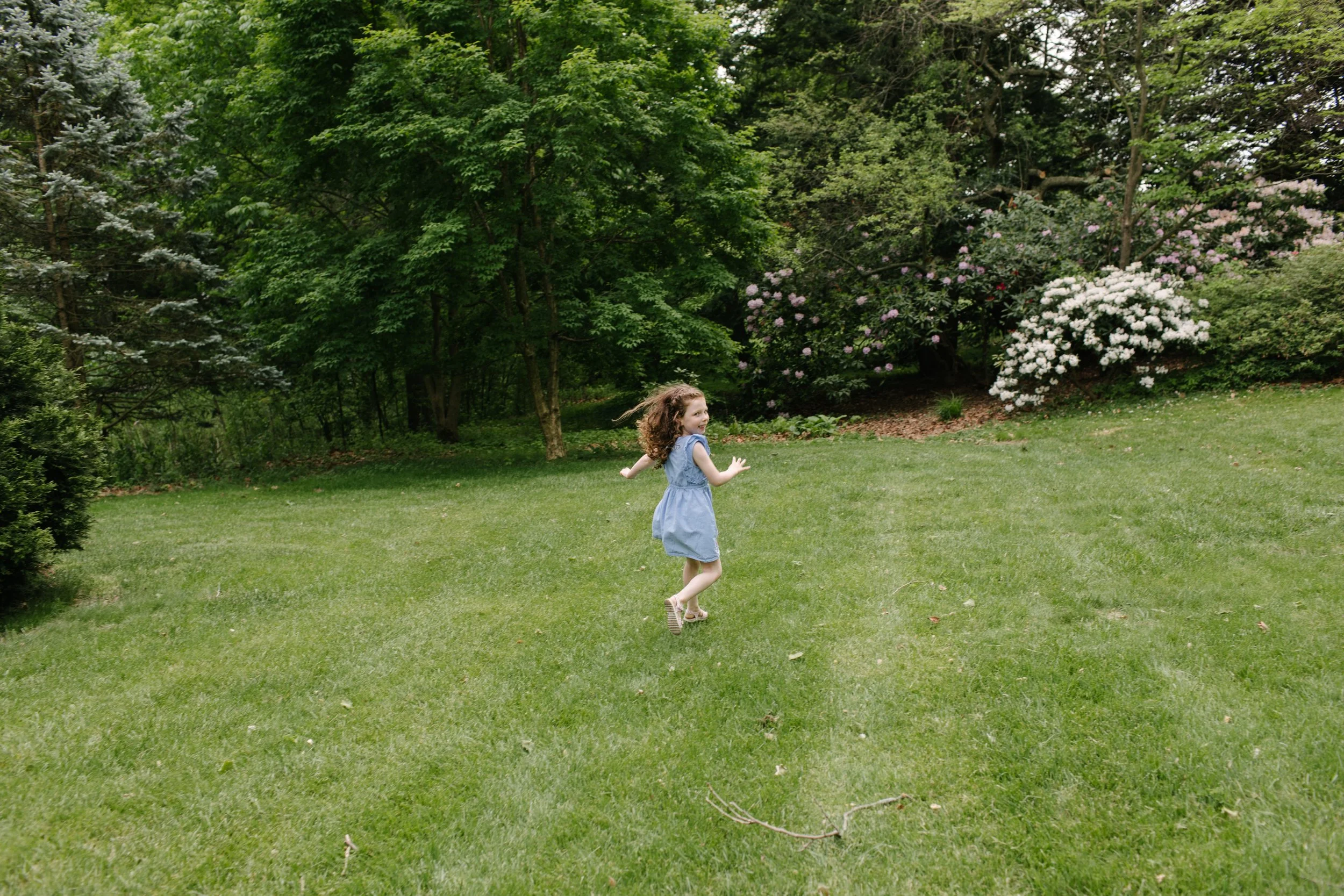 girl running