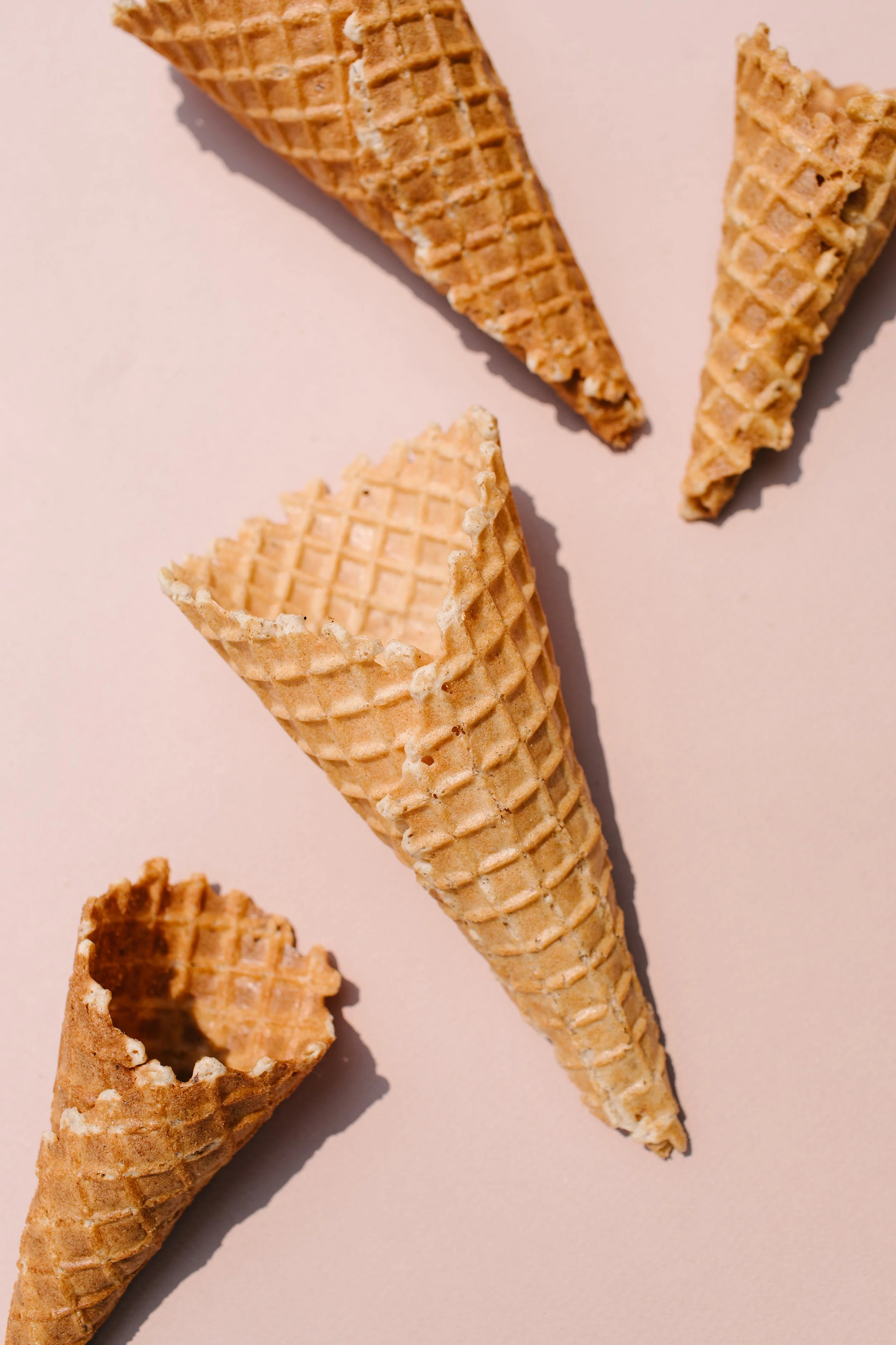 waffle cones
