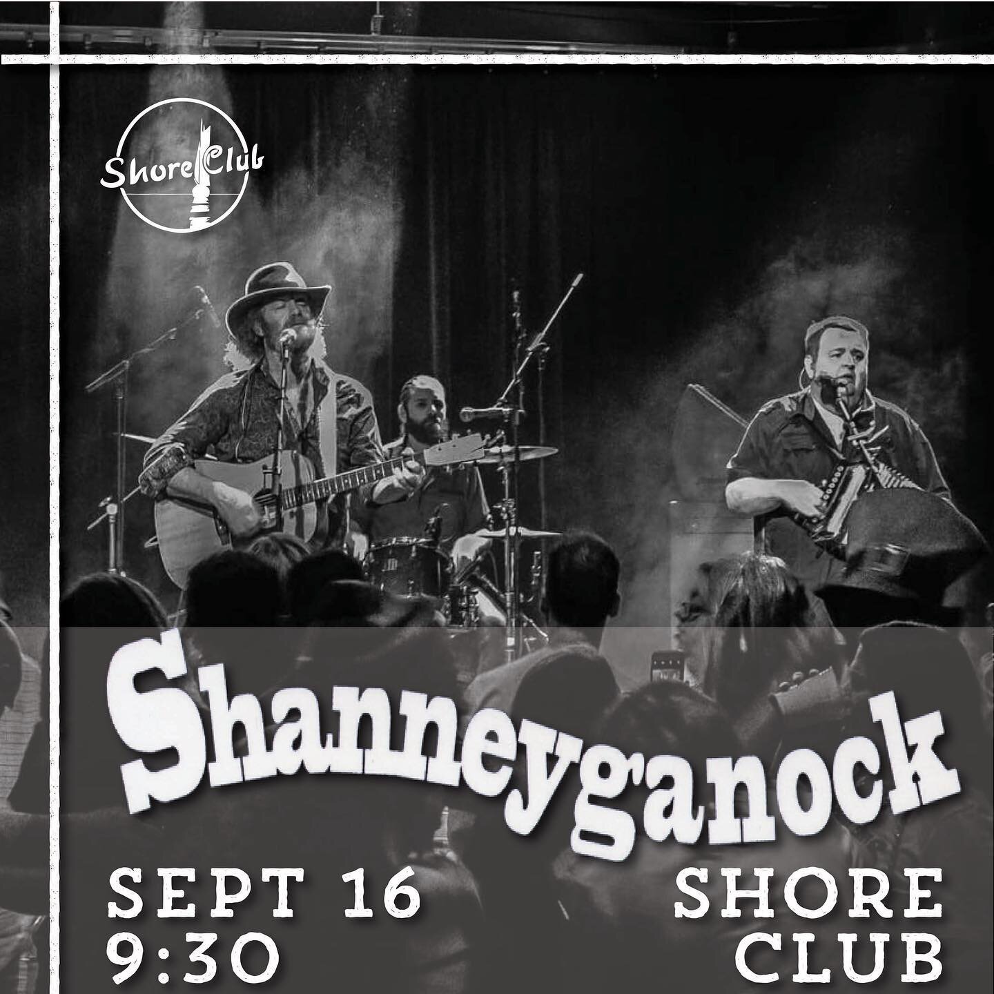 Shanneyganock is back by popular demand! B&rsquo;ys tell you buds how good Newfoundland&rsquo;s greatest export are live. One night only Sept 16, 9:30, 19+
Tickets 🎫 on sale May 3 at 12pm(noon) at www.shoreclub.ca
.
.
.
#shanneyganock #shoreclub #hu