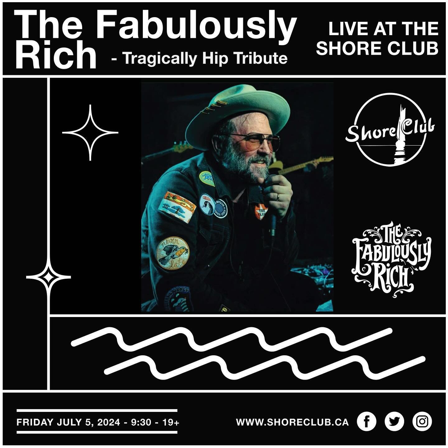 No dress rehearsal this is the real deal. The Fabulously Rich are back after a sold out show last year they are armed with will and determination to make this the best show yet! 
.
Show Friday July 5, 9:30, 19+
Tickets on sale tomorrow April 30 at 10