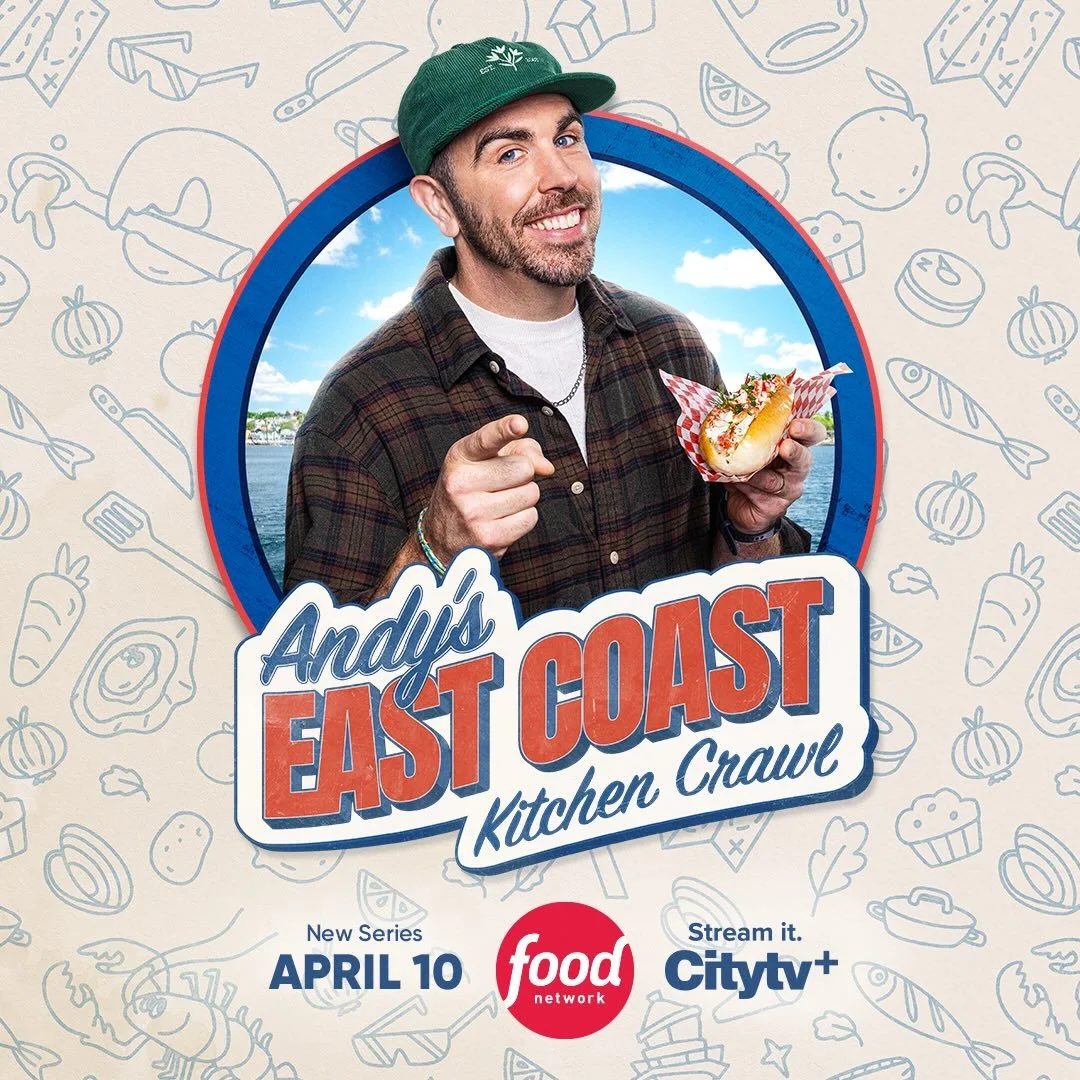 We&rsquo;re excited to share that Andy&rsquo;s East Coast Kitchen Crawl premieres Friday, April 10 at 9 p.m. AT on Food Network! 
Shore Club is actually featured in episode #1, airing this Friday. So exciting!
HOW TO WATCH: cable and satellite custom