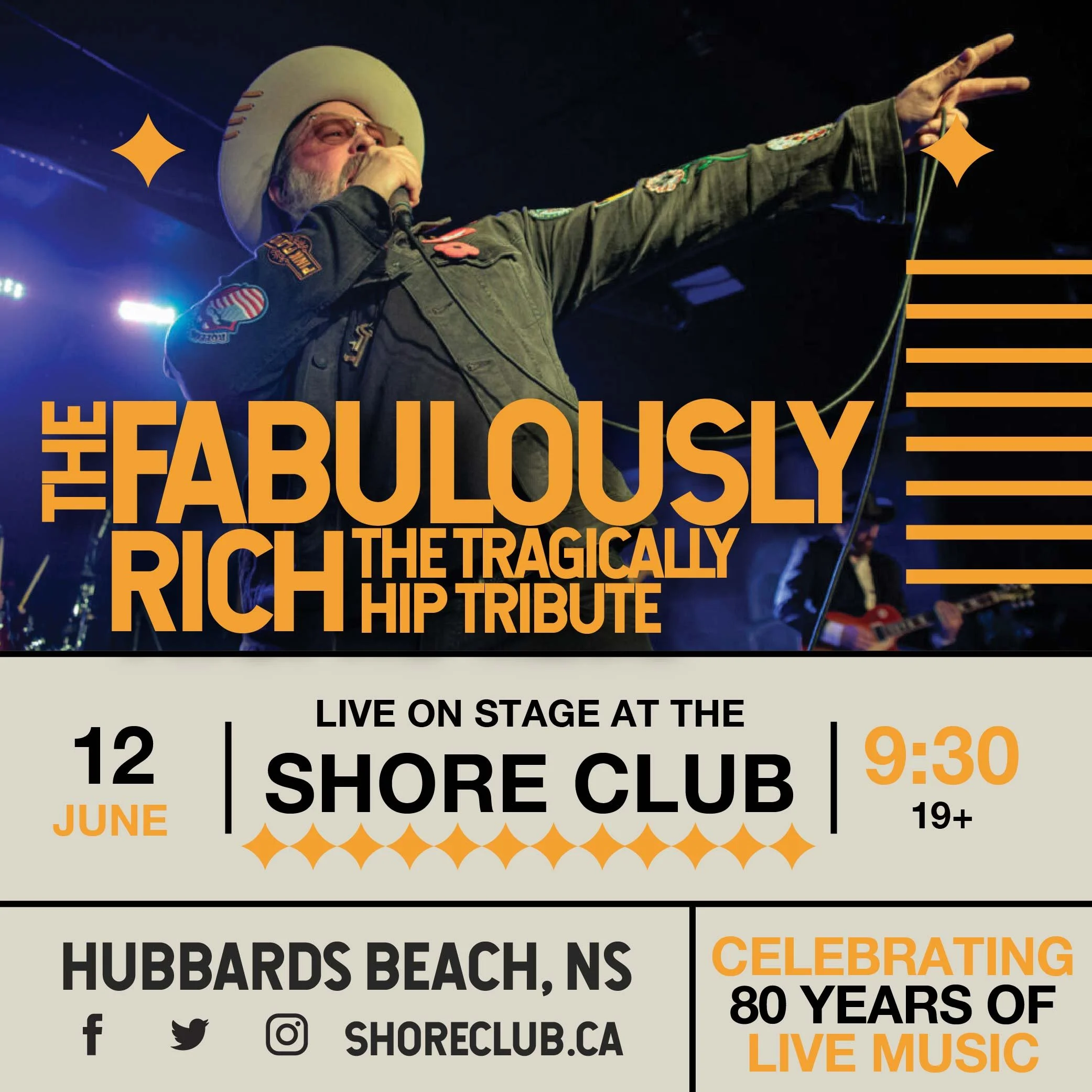 The Fabulously Rich Live at the Shore Club June 12, 2026