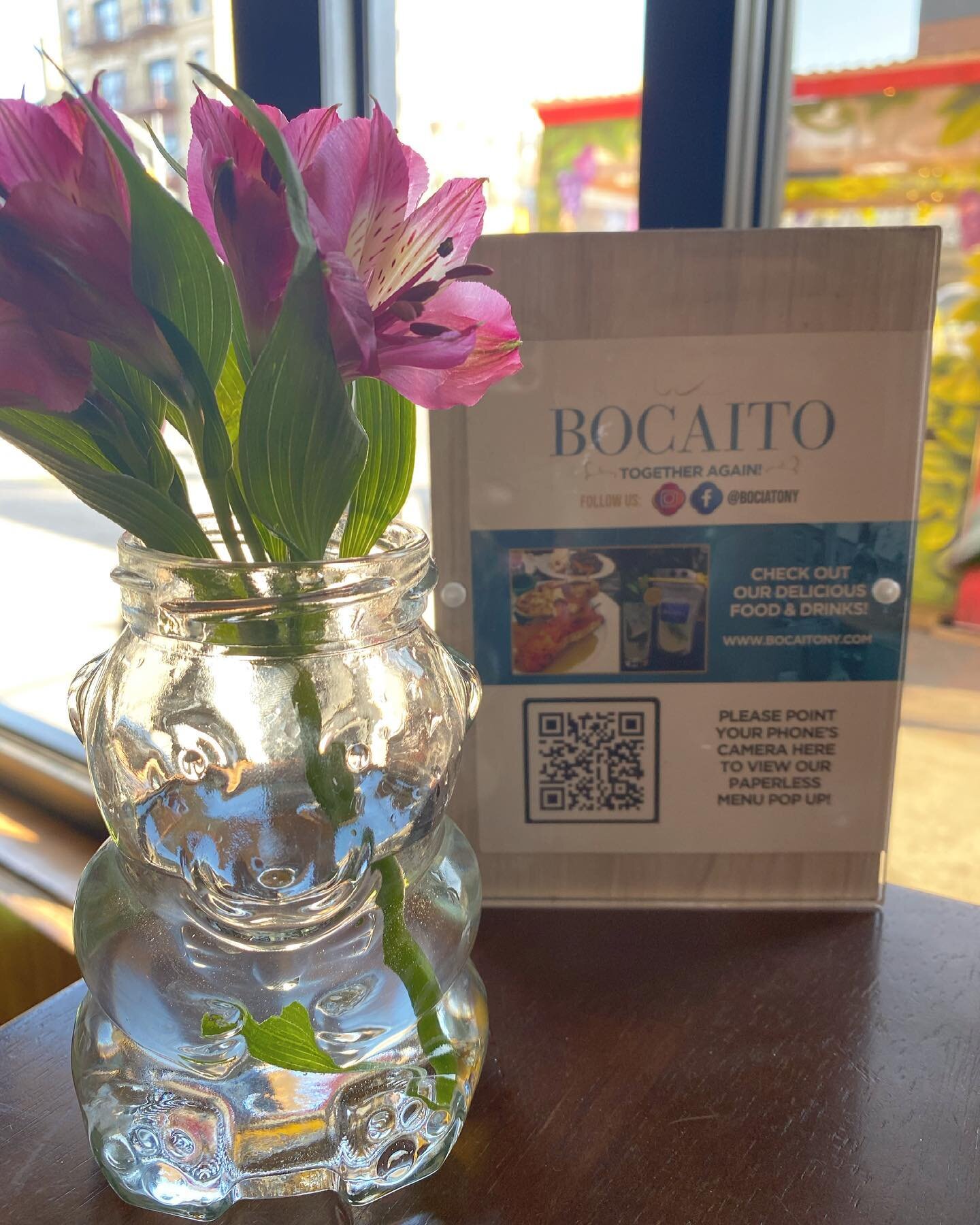 Spring love come back to me🎶🎶
Scan our QR code for menu! Www.Bocaitony.com
#JacksonHeightsStrong #nyc #queens #queensnyc #jacksonheightsnyc #jacksonheightsqueens #latinfusioncuisine #itsinqueens #indoordiningisback