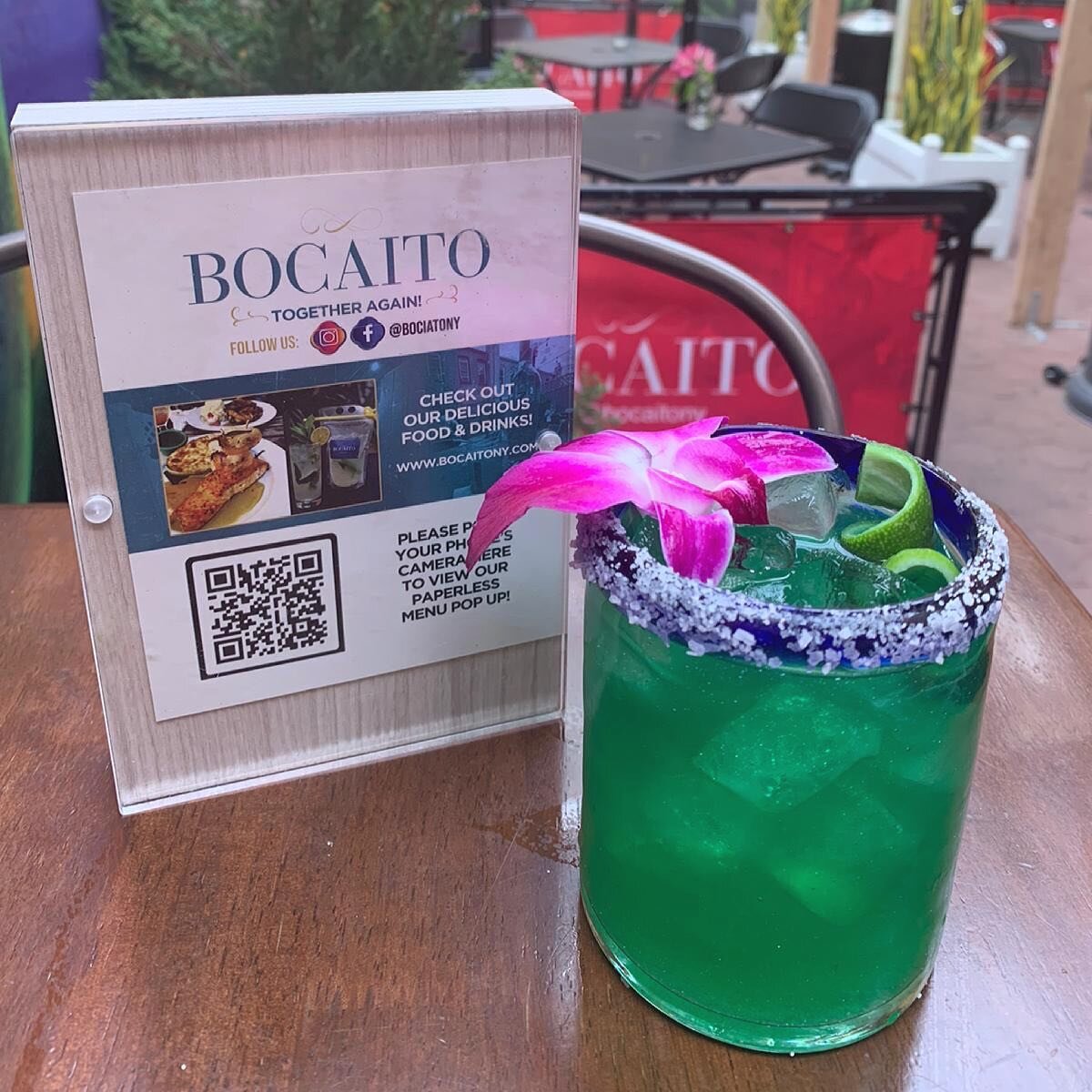 Have a Happy &amp; Safe St. Patrick&rsquo;s Day! 🍀

(Since we couldn&rsquo;t do it last year)
Join us today for our all day Happy Hour🍀$5 Frozen Margaritas 
☘️$5 Sangria 
🍀$5 Froz&egrave; 
.
.
.
#bocaitony #jacksonheightsnyc #jacksonheightsqueens 